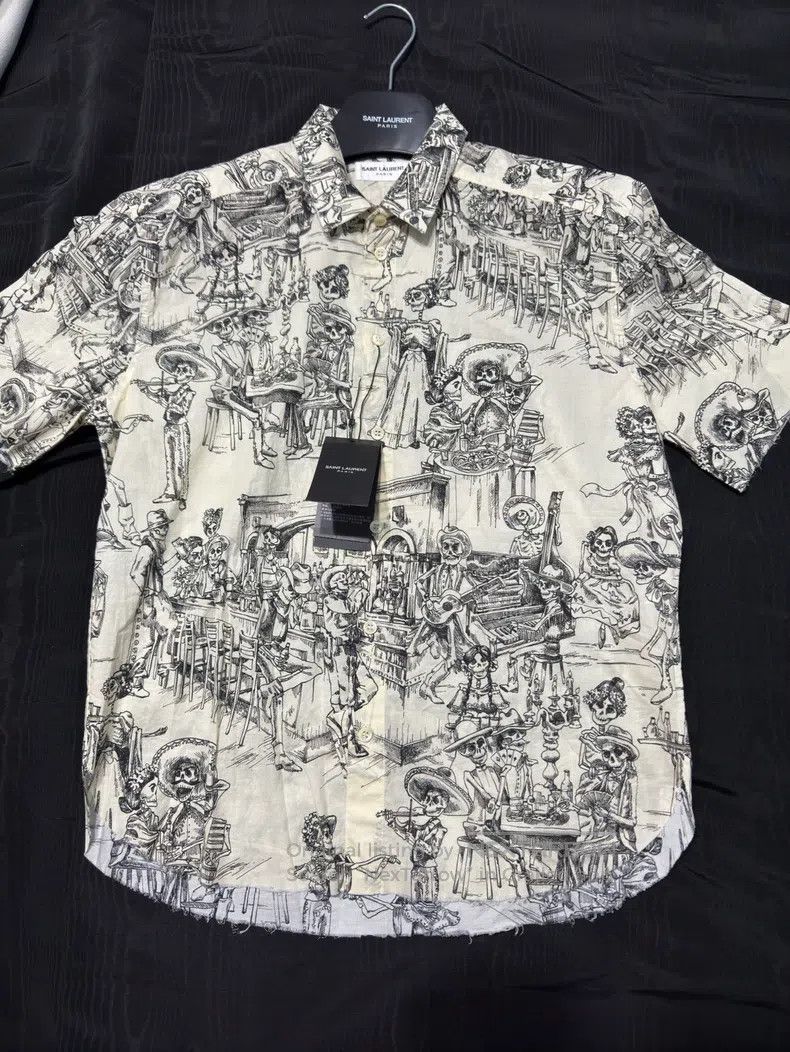 Saint Laurent Paris Saint Laurent Paris size 39 Dreamy Journey short-sleeved s Size US XS / EU 42 / 0 - 1 Thumbnail