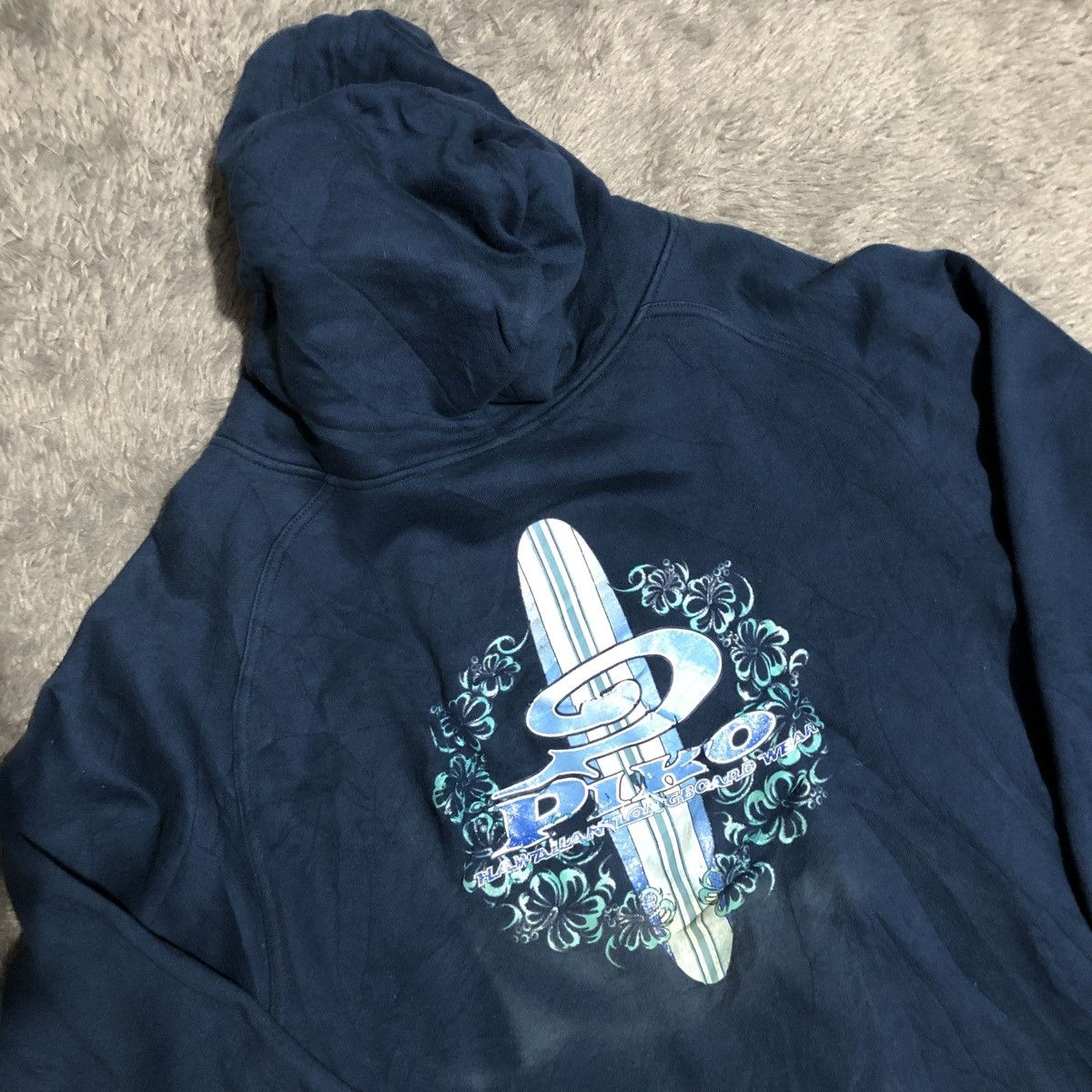 Other Vtg PIKO ZIP HOODIE HAWAIIAN LONGBOARD Size US M / EU 48-50 / 2 - 4 Thumbnail