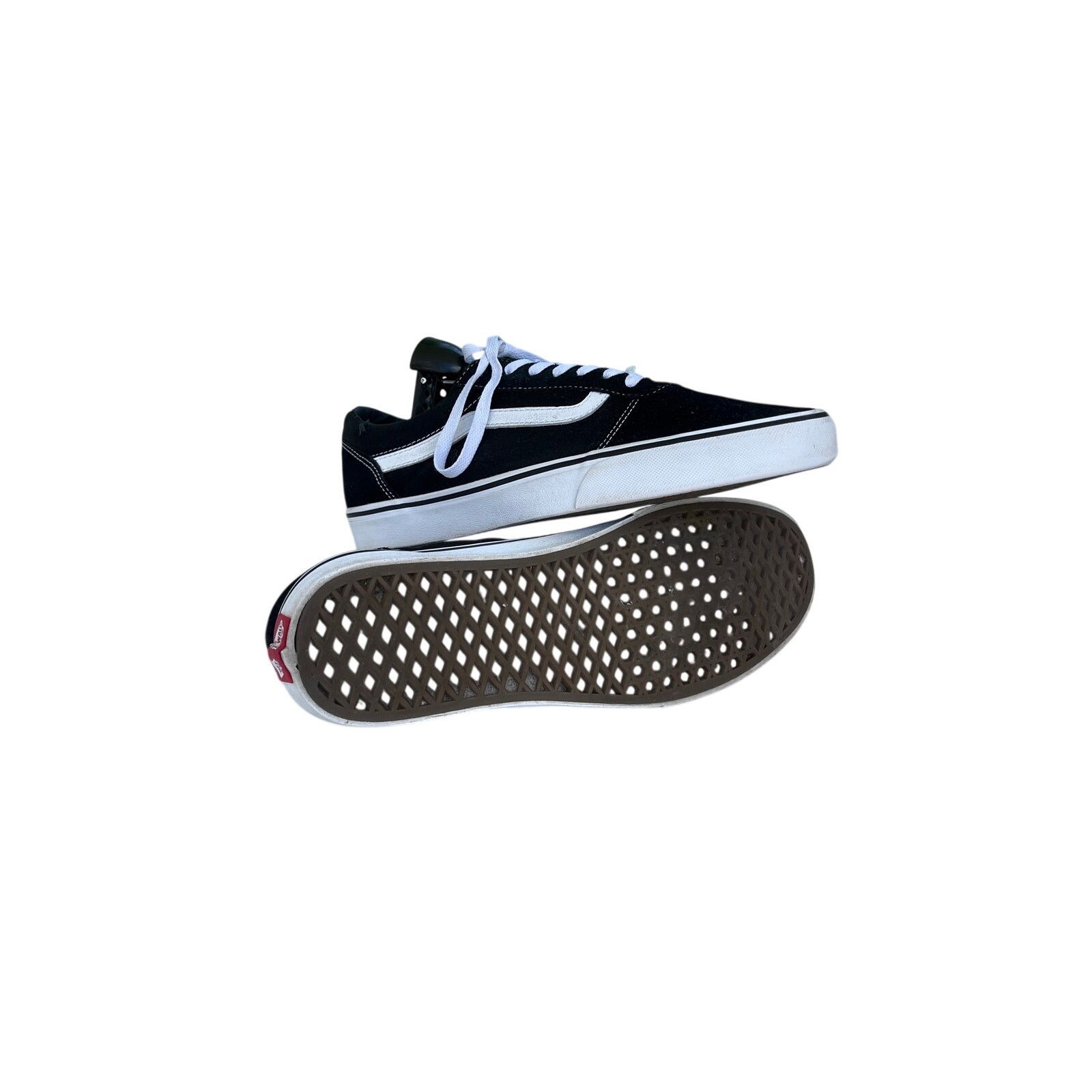 Vans Mens Vans Ward Skateboard Shoes Sneakers Size 10.5 Black Size US 10.5 / EU 43-44 - 8 Thumbnail