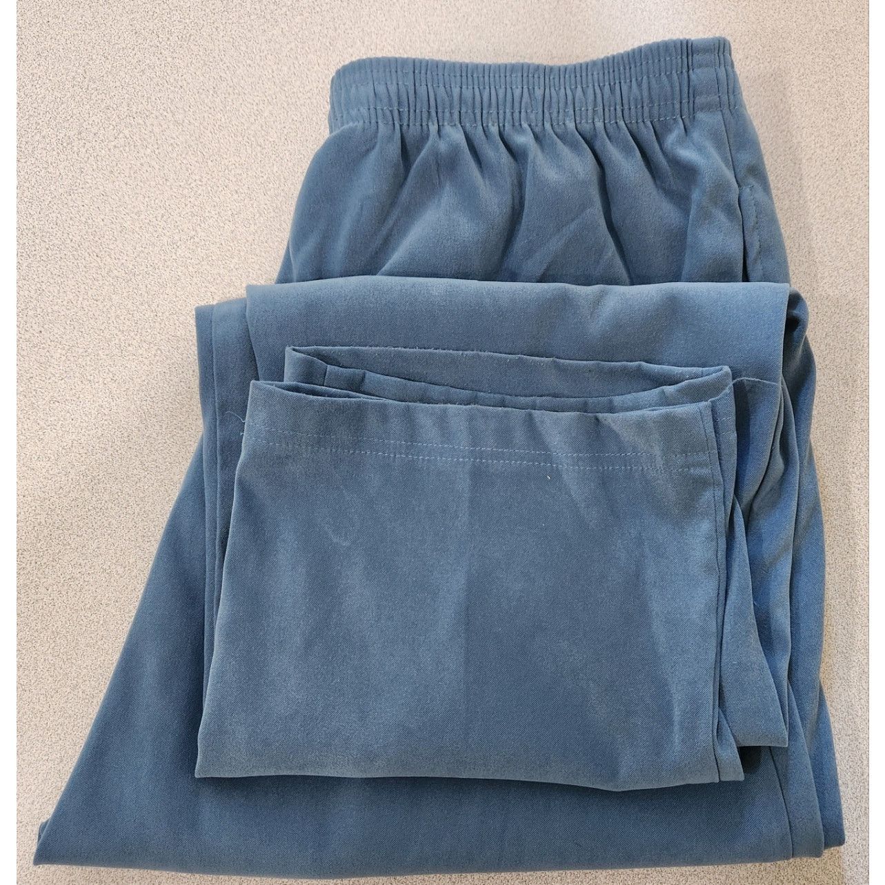 Other Draper's & Damon's Blue Pleated Pull On Pants PL Lightweight Size 34" / US 12 / IT 48 - 5 Thumbnail