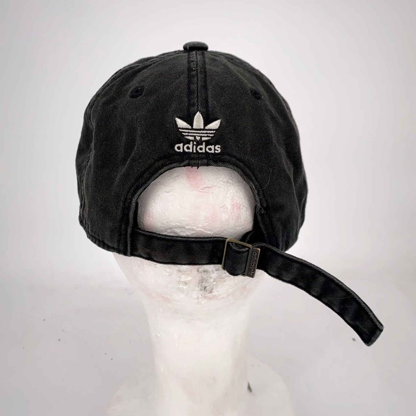 Adidas adidas Hat Cap Strap Back Trefoil Embroidered Classic Mens Hat Cap Black One Size Adjustment Breathable Twill Cotton Baseball Cap Casual Sports Men Size ONE SIZE - 3 Thumbnail