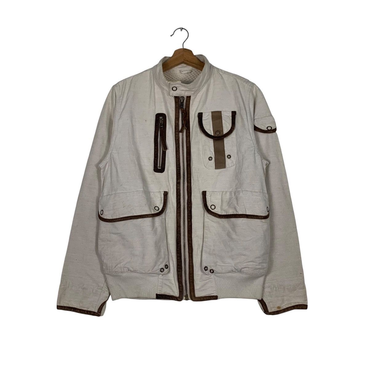 Timberland TIMBERLAND Multipocket Casual Jacket #1291-C58 Size US XS / EU 42 / 0 - 1 Thumbnail