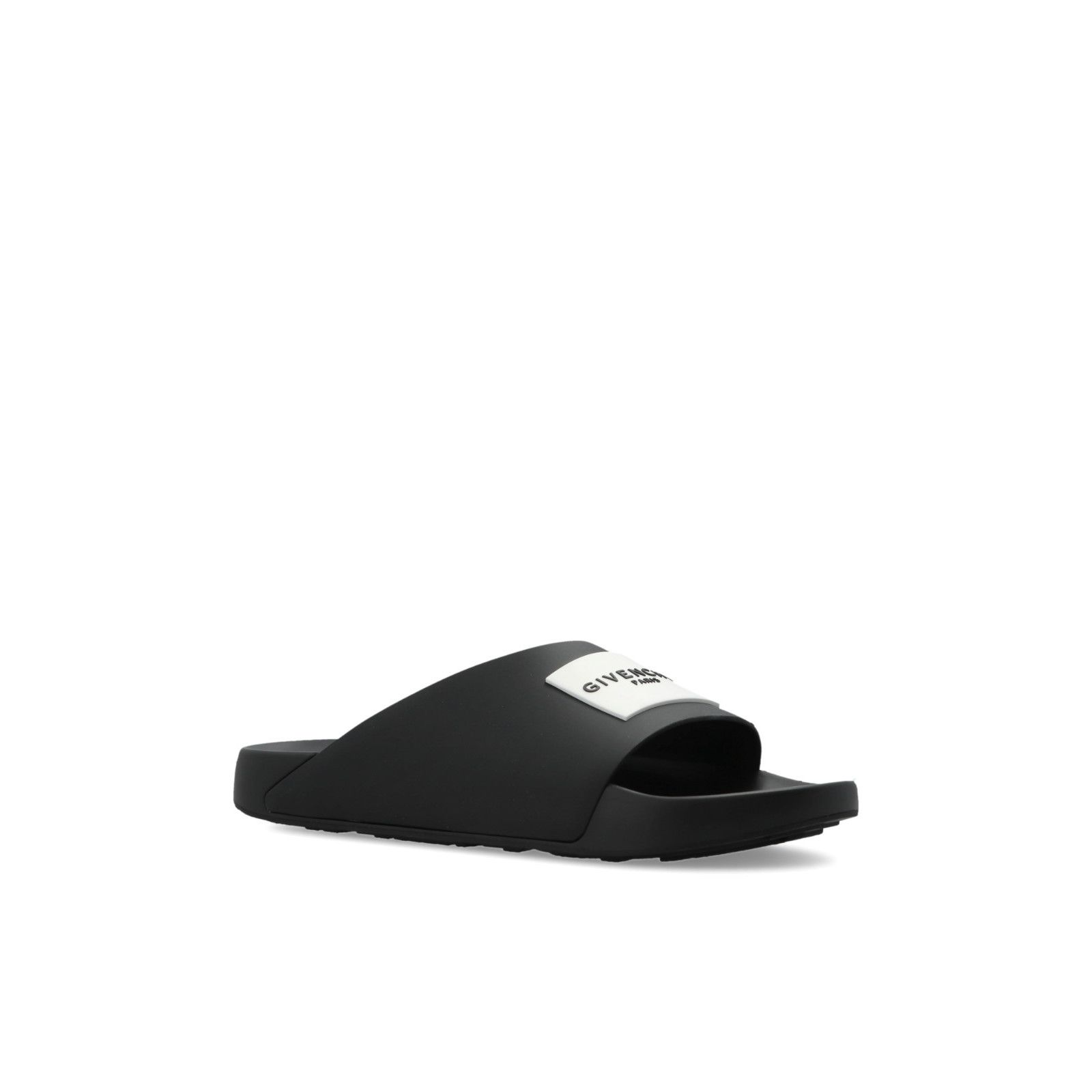 Givenchy GIVENCHY Black Rubber Slides New & Authentic (Men's size:10; Size US 10 / EU 43 - 2 Thumbnail