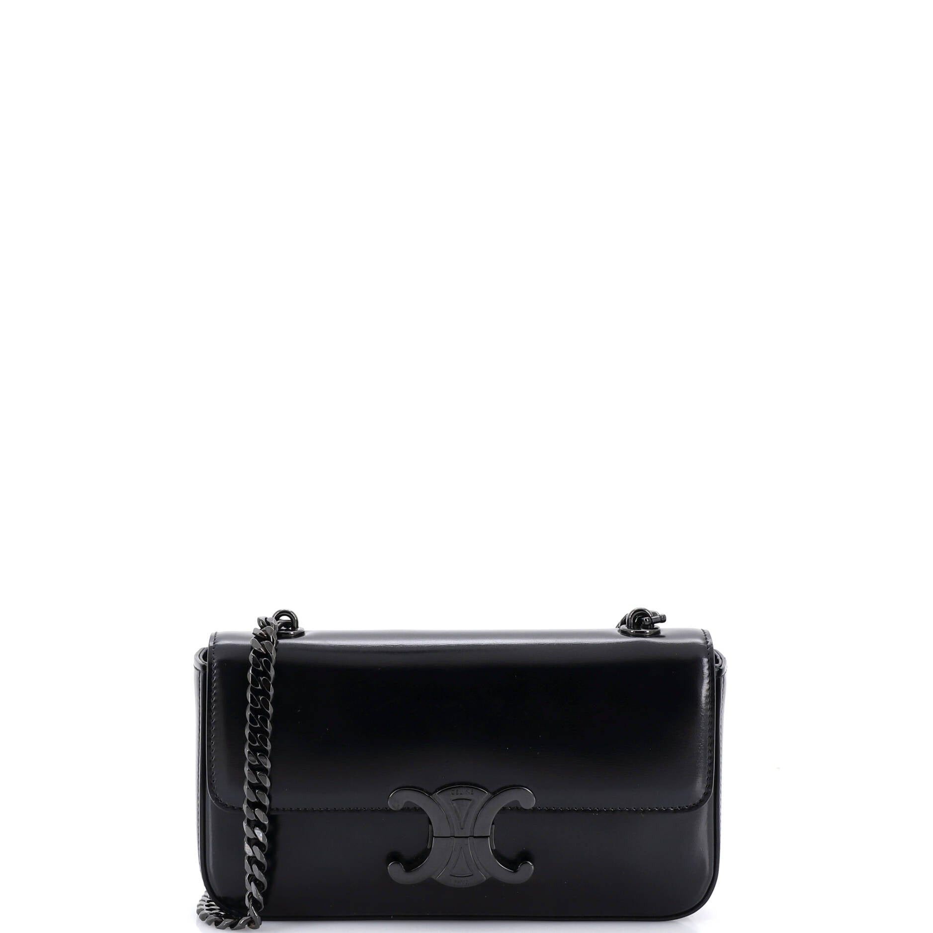Celine Triomphe Chain Shoulder Bag Size ONE SIZE - 1 Thumbnail