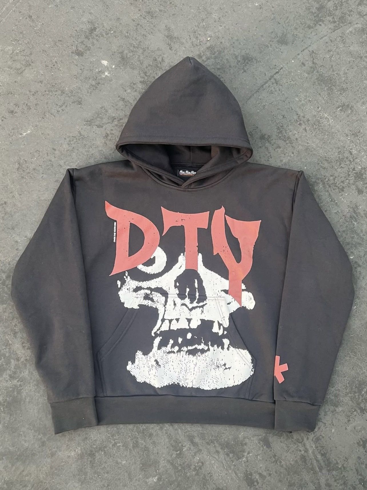 Divide The Youth SKELLY FACE ~ HALLOWEEN HOODIE Size US S / EU 44-46 / 1 - 1 Thumbnail