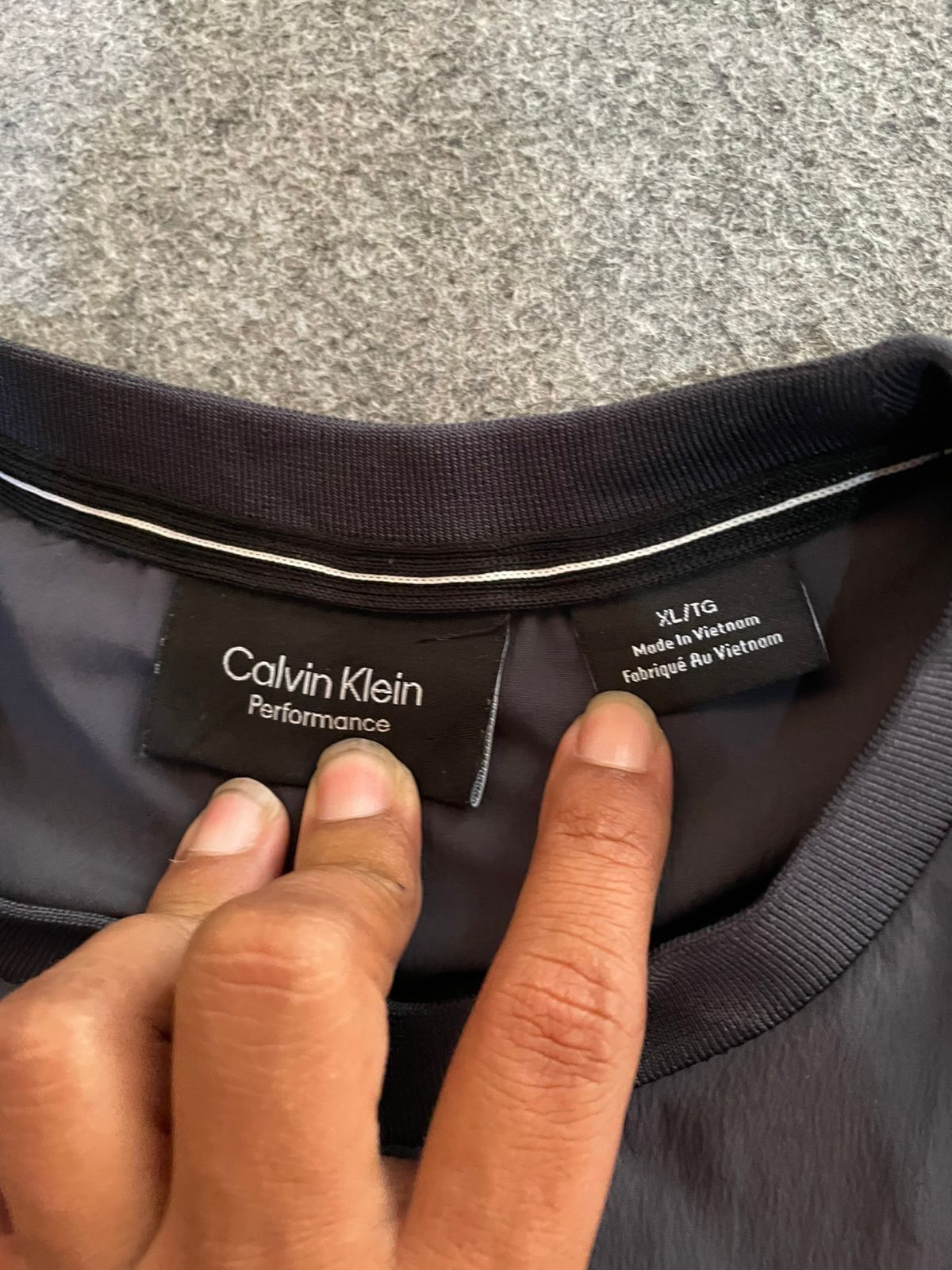 Calvin Klein CALVIN KLEIN PERFORMANCE T-SHIRT PARACHUTE MATERIAL Size US XL / EU 56 / 4 - 6 Thumbnail