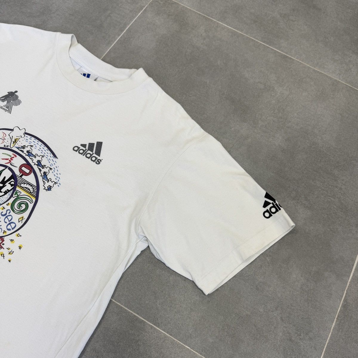 Adidas × Vintage Vintage Adidas Ryffel Running Greifenseelauf T-Shirt Size M Size US M / EU 48-50 / 2 - 9 Thumbnail