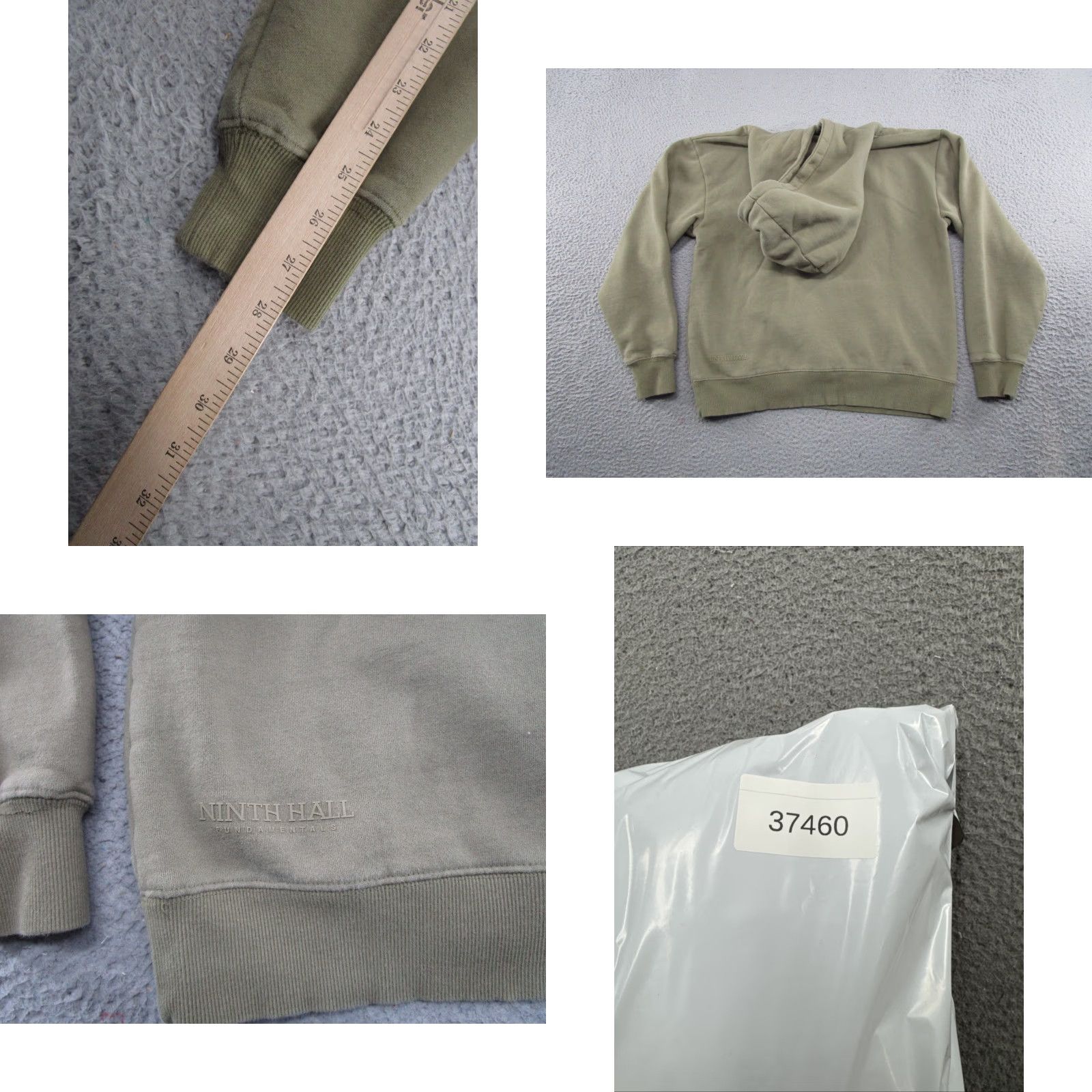 KangaROOS Ninth Hall Fundamentals Hoodie Mens Size M Green Kangaroo Pockets Pullover Heavy Size US M / EU 48-50 / 2 - 8 Thumbnail