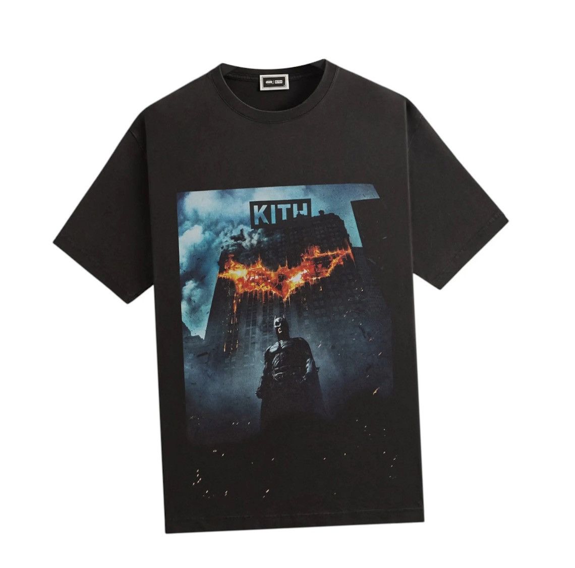 Kith x Batman Thug Vintage Tee Black Men's - FW24 - US