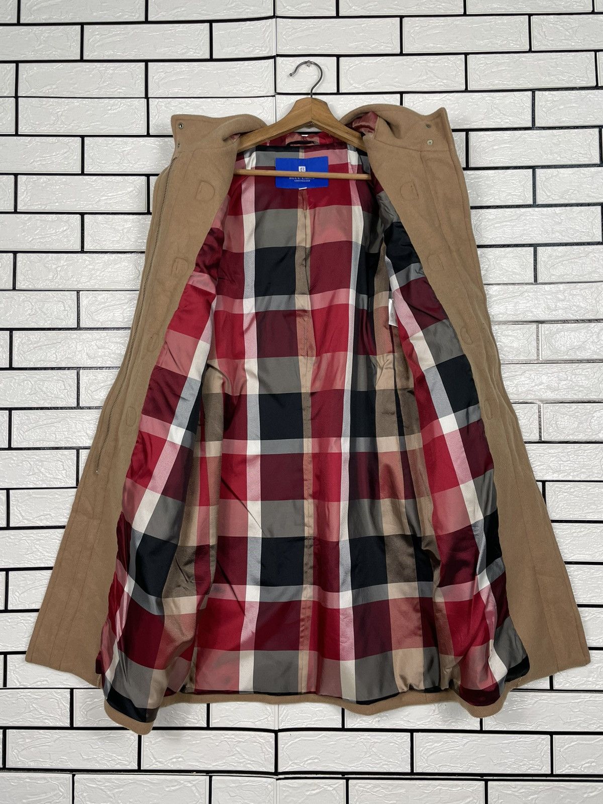 Japanese Brand Crestbridge Blue Label Brown Duffle Coat Size S / US 4 / IT 40 - 13 Thumbnail