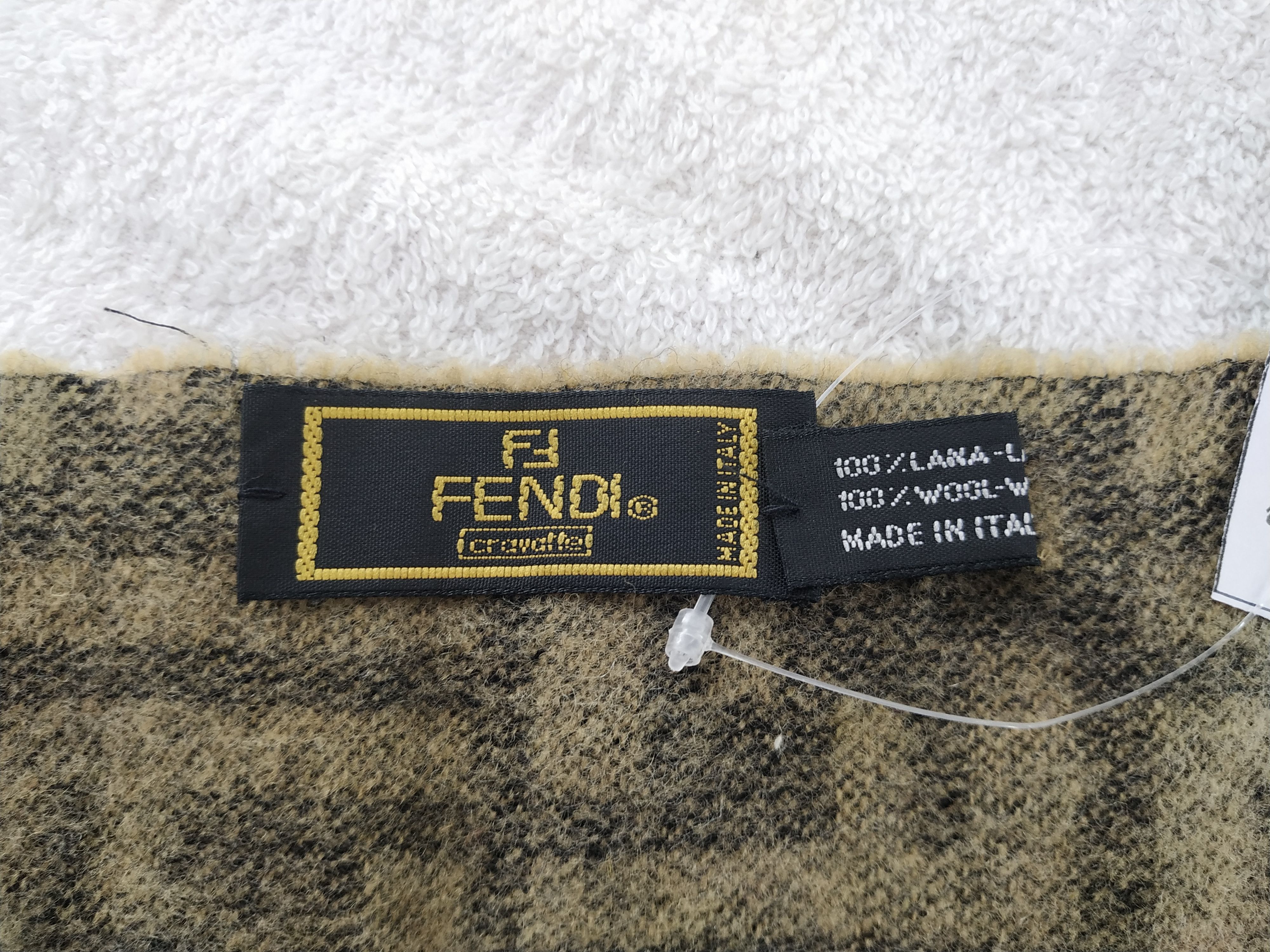 Fendi Vintage Fendi Scarf/Muffler/Neckwear MF454 Size ONE SIZE - 5 Thumbnail