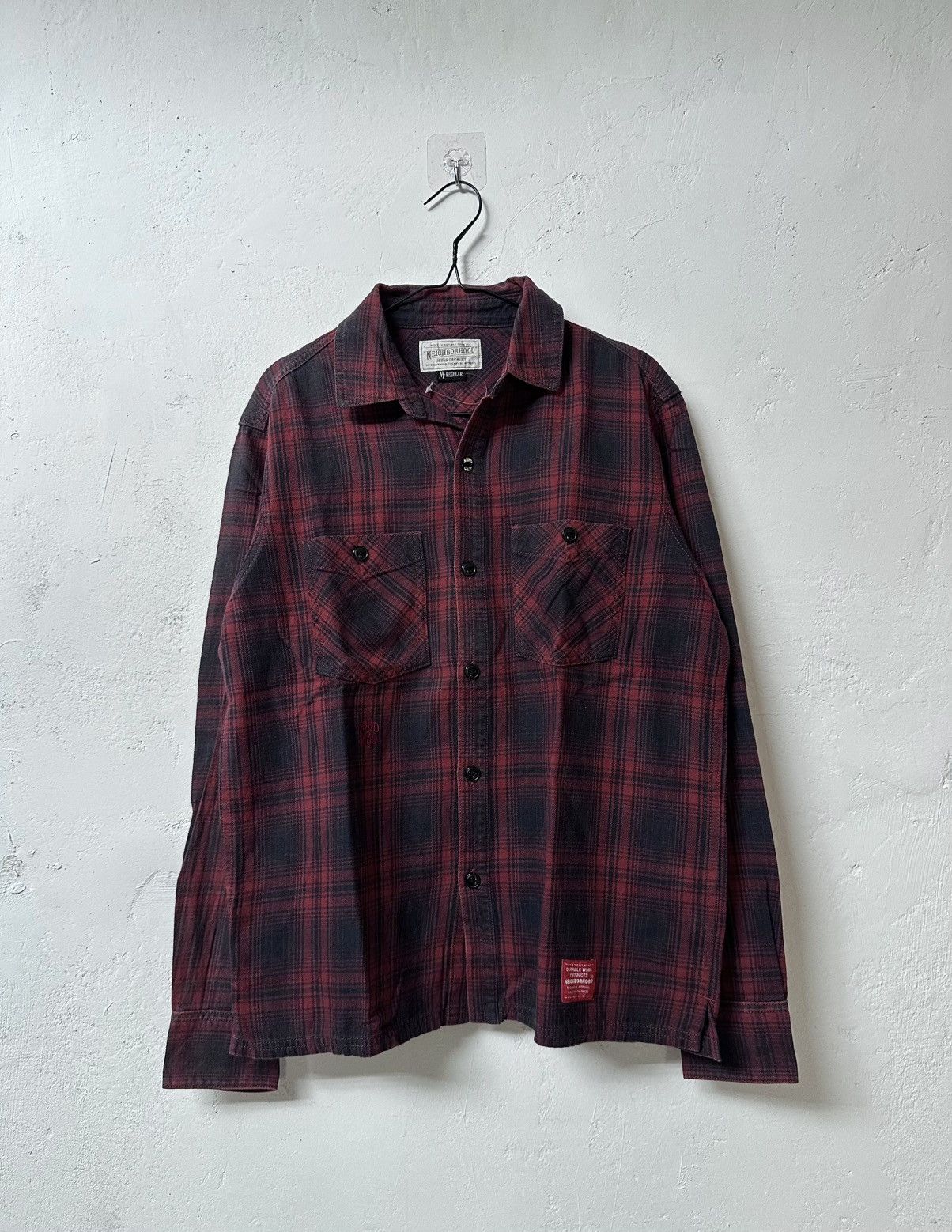 Neighborhood Vintage Neighborhood Plaid Flannel Shirt Size US M / EU 48-50 / 2 - 1 Thumbnail