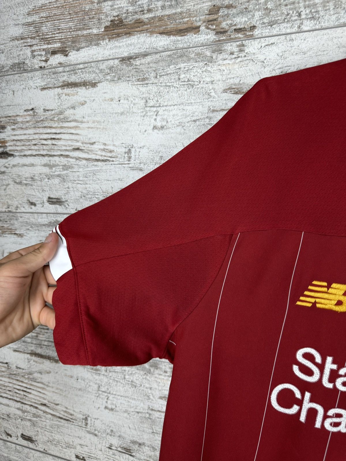 New Balance Mens Vintage New Balance Liverpool FC T-shirt jersey y2k Size US XXL / EU 58 / 5 - 5 Thumbnail