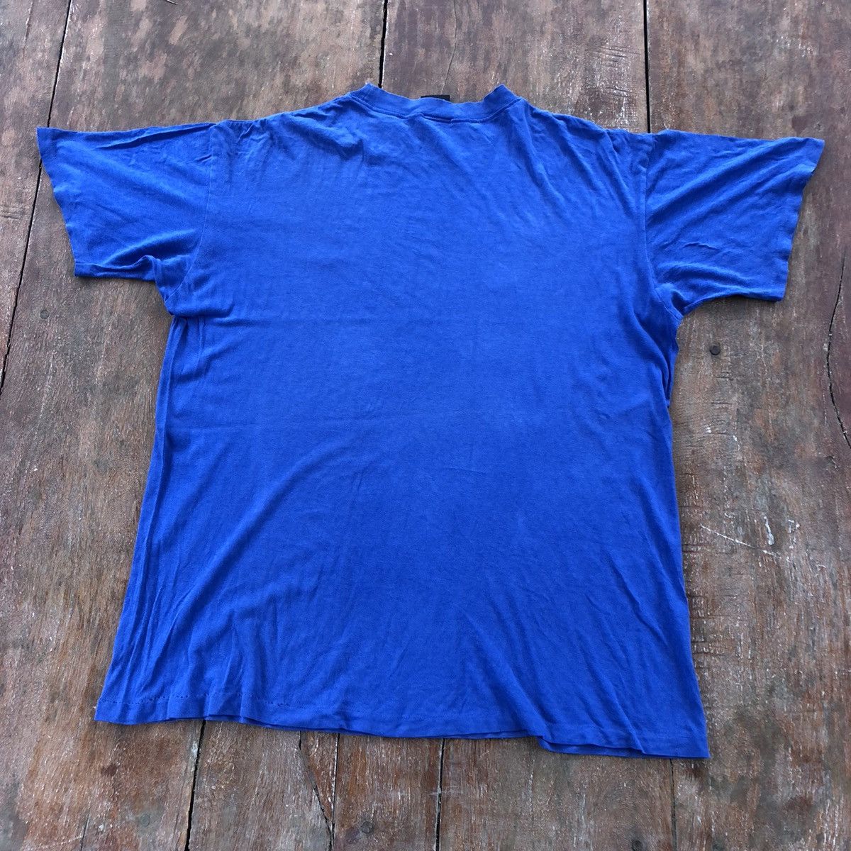 Vintage Vintage Thrashed Faded Nike Single Stitch Rare T Shirt Size US L / EU 52-54 / 3 - 3 Thumbnail