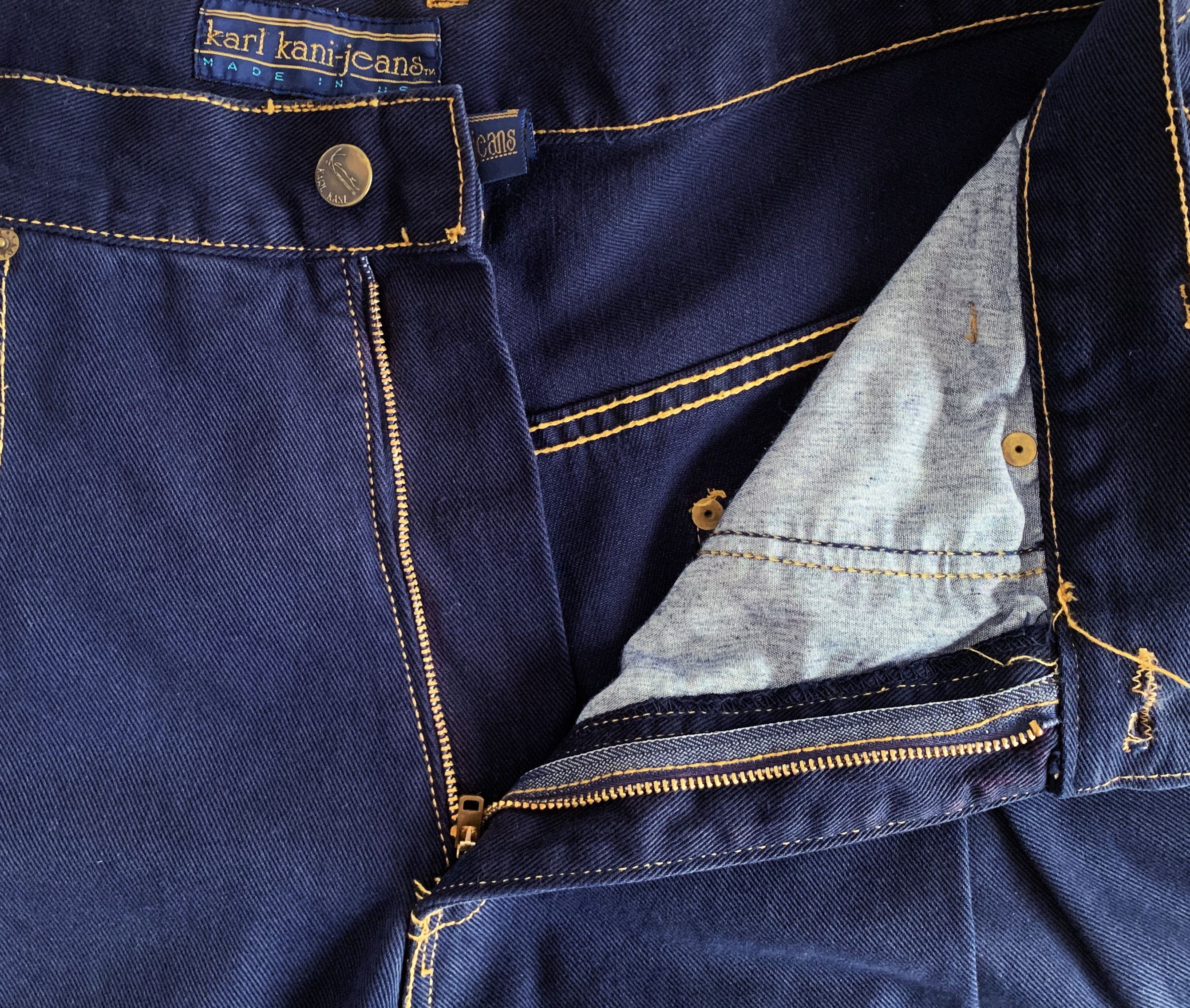 Karl Kani Vintage 90s KARL KANI Jeans Pants Denim 2pac Tupac Hip hop Size US 34 / EU 50 - 10 Thumbnail