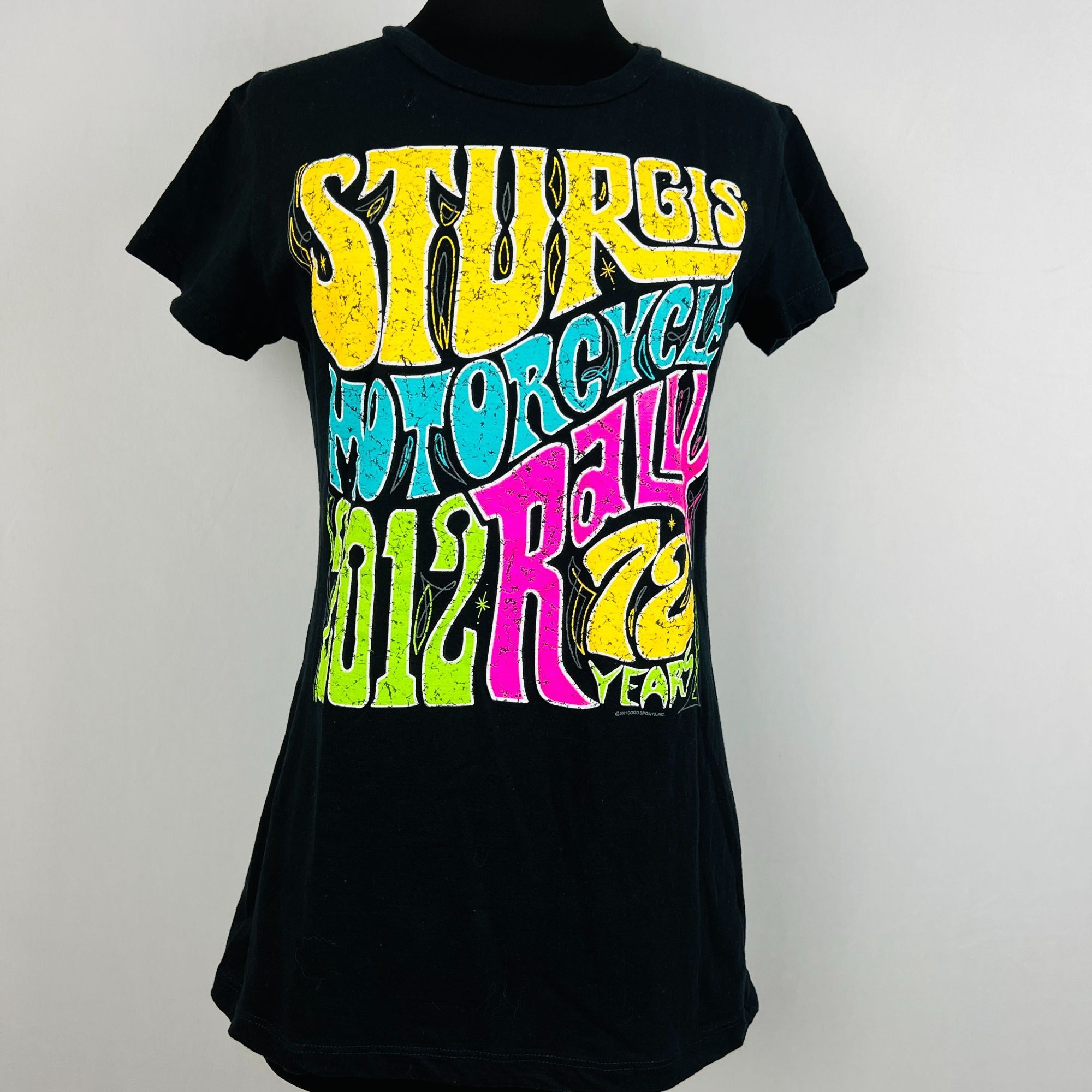 Other Sturgis Motorcycle Rally 2012 72 Years Womens XL Shirt T-Shi Size XL / US 12-14 / IT 48-50 - 1 Thumbnail