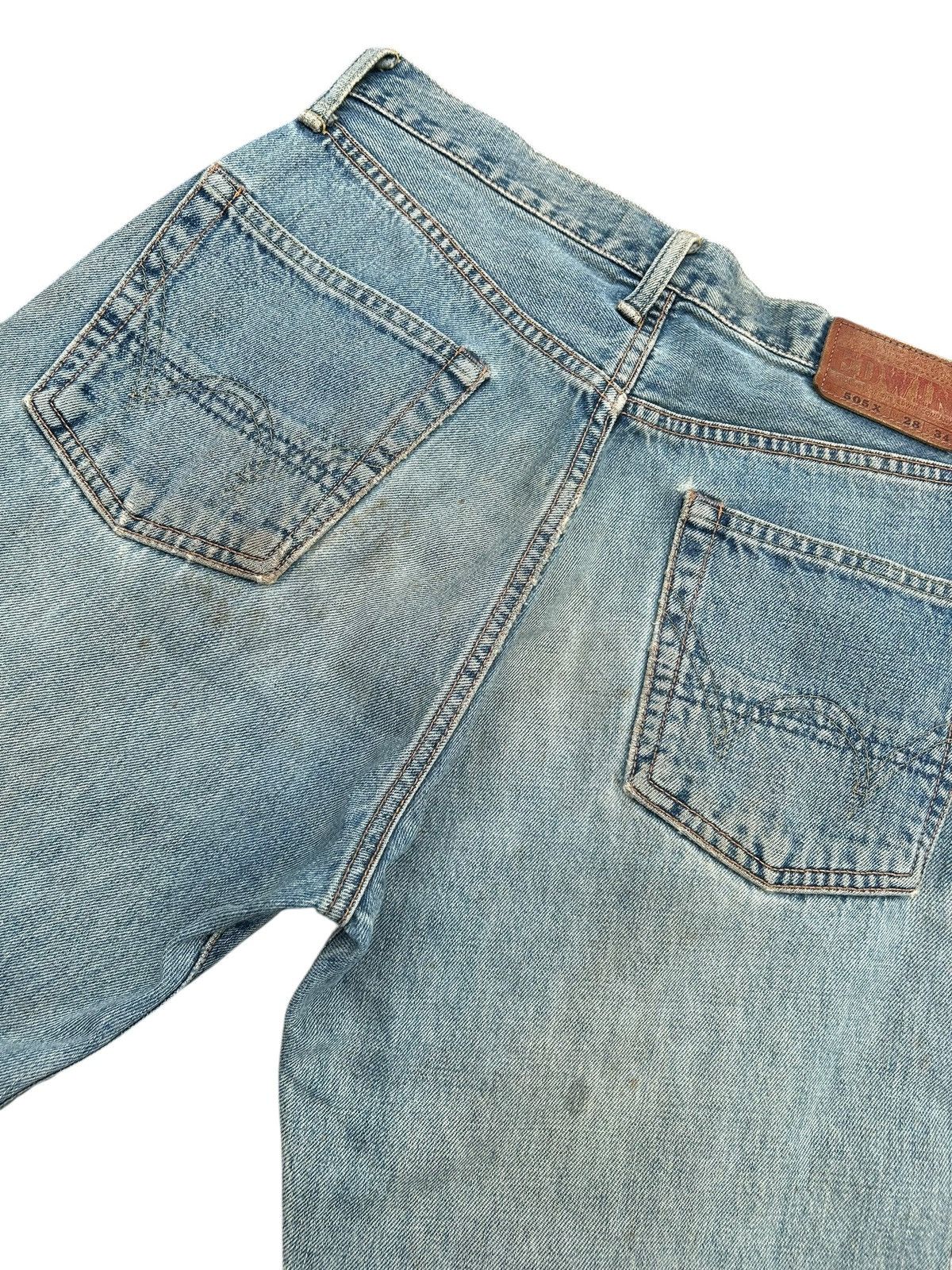 Kapital Vintage Edwin 505x Selvedge Dirty Distressed Denim Jeans Size US 28 / EU 44 - 11 Thumbnail