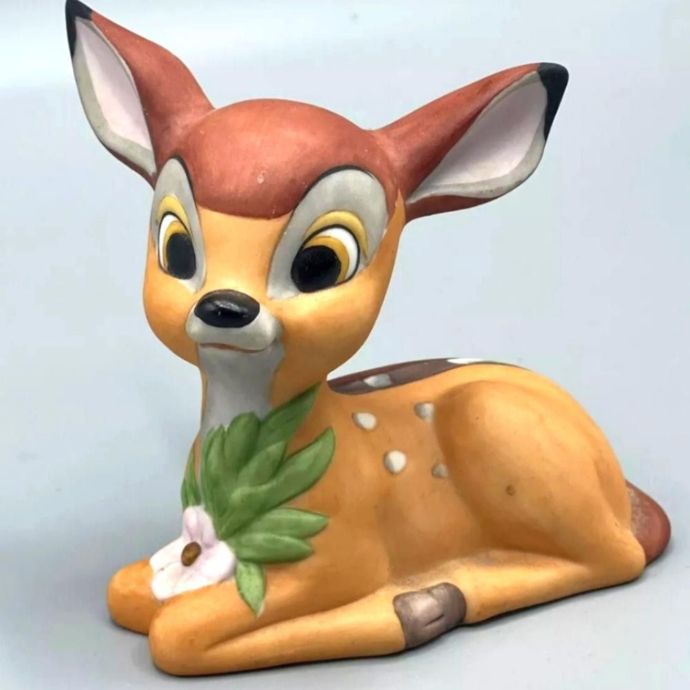 Disney Vtg Mark Rosenfeld Disney Bambi Bisque Porcelain Figurine Size ONE SIZE - 1 Thumbnail