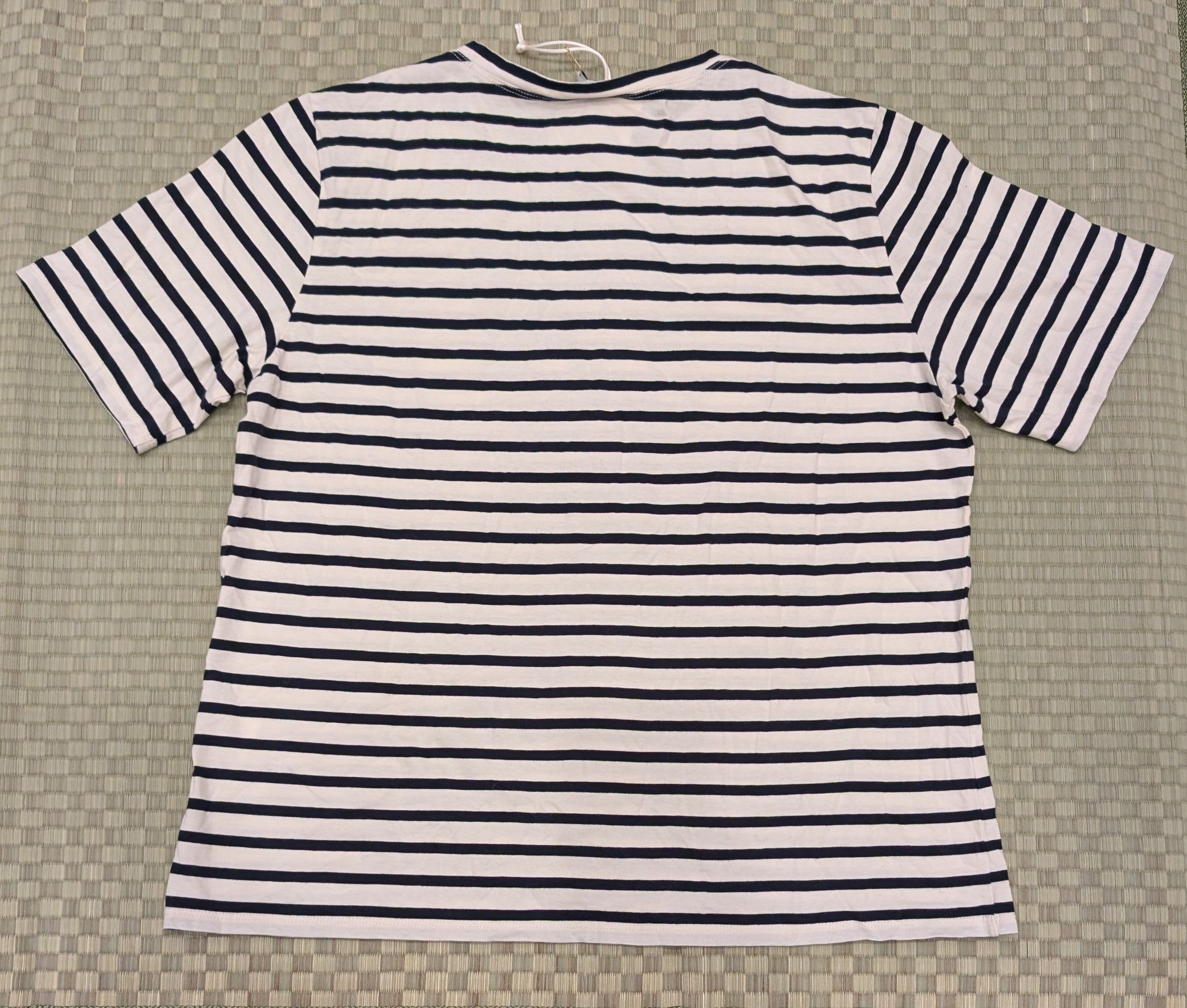 KULE NWT Kule x Prinkshop The Modern 1973 T-shirt Cream Navy Size L / US 10 / IT 46 - 2 Thumbnail