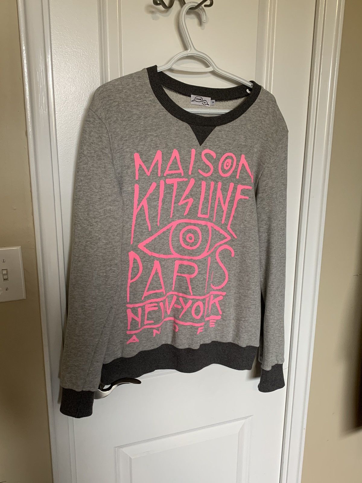 Cities Sweater Grey-Pink