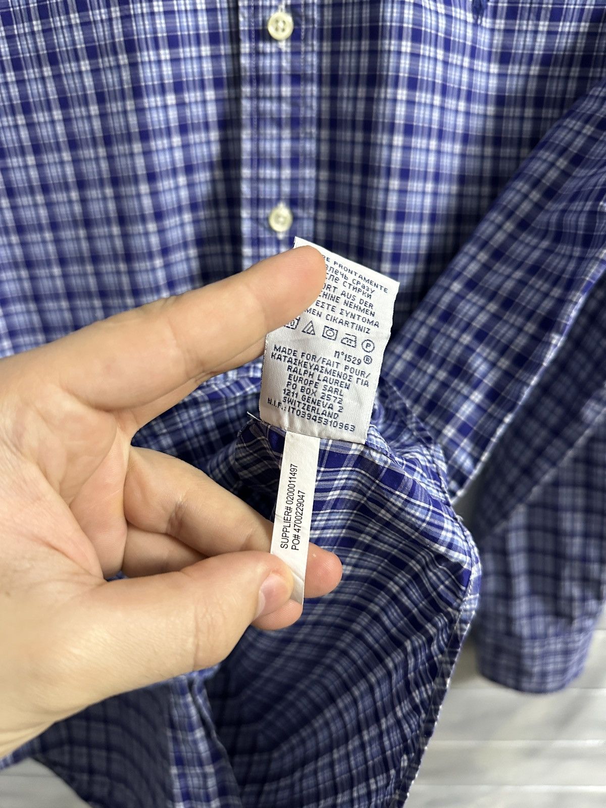 Polo Ralph Lauren Luxury Shirt Button Polo Ralph Lauren In a cage Size S Size US S / EU 44-46 / 1 - 8 Thumbnail