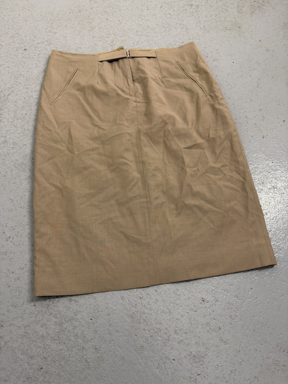 Maison Margiela Maison Margiela 3 Pockets Buckle Midi Skirt Size 32" / US 10 / IT 46 - 3 Thumbnail