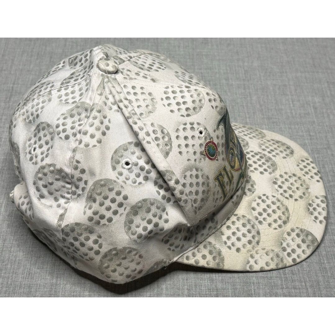Nissan × Vintage Vintage 90s Florida Golf Ball All Over Print Snapback Hat Size ONE SIZE - 3 Thumbnail