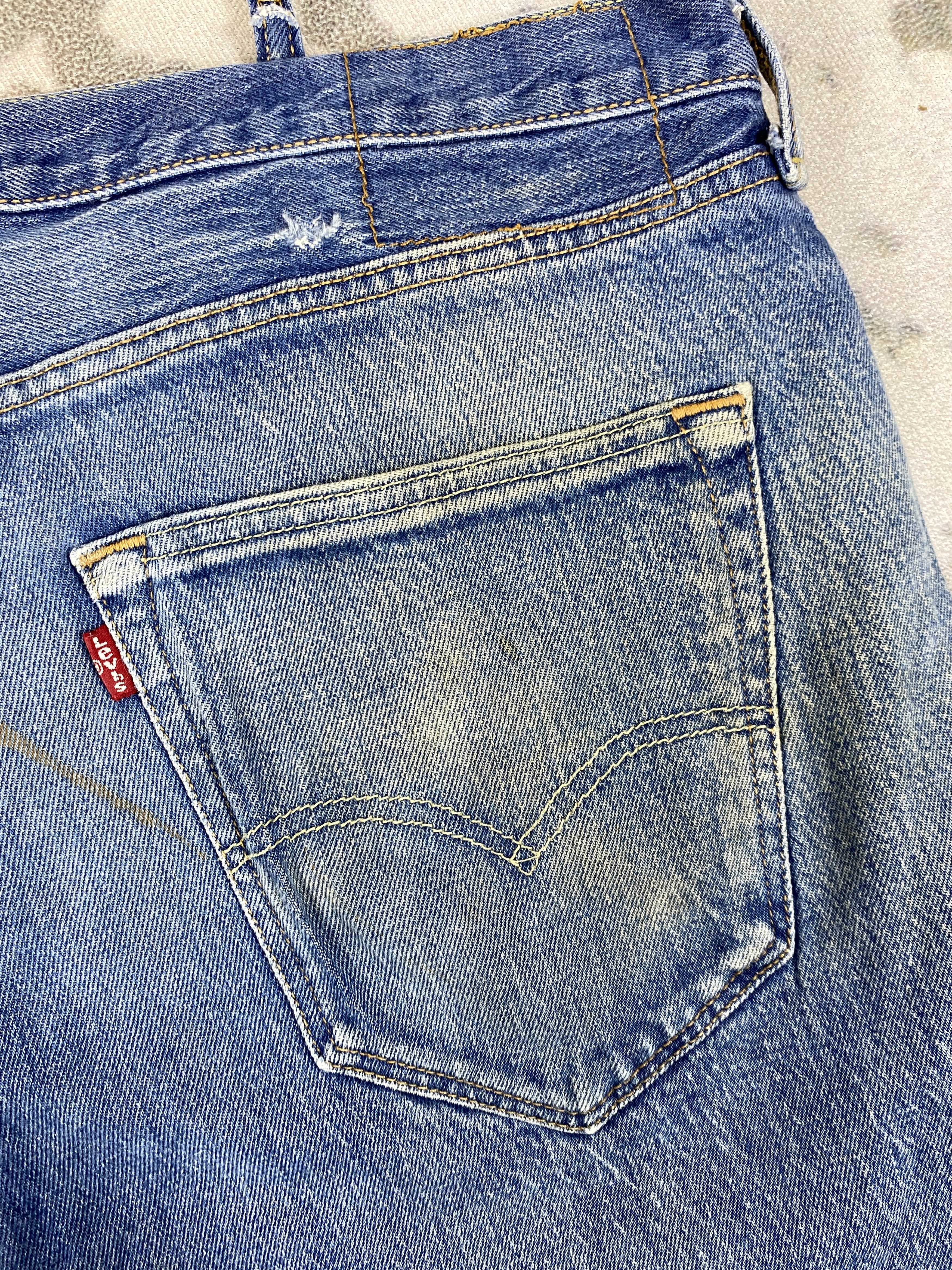Levi's Dirty Blue Vintage Levi's 501 Jeans 38x32 Denim -JN1589 Size US 38 / EU 54 - 14 Thumbnail