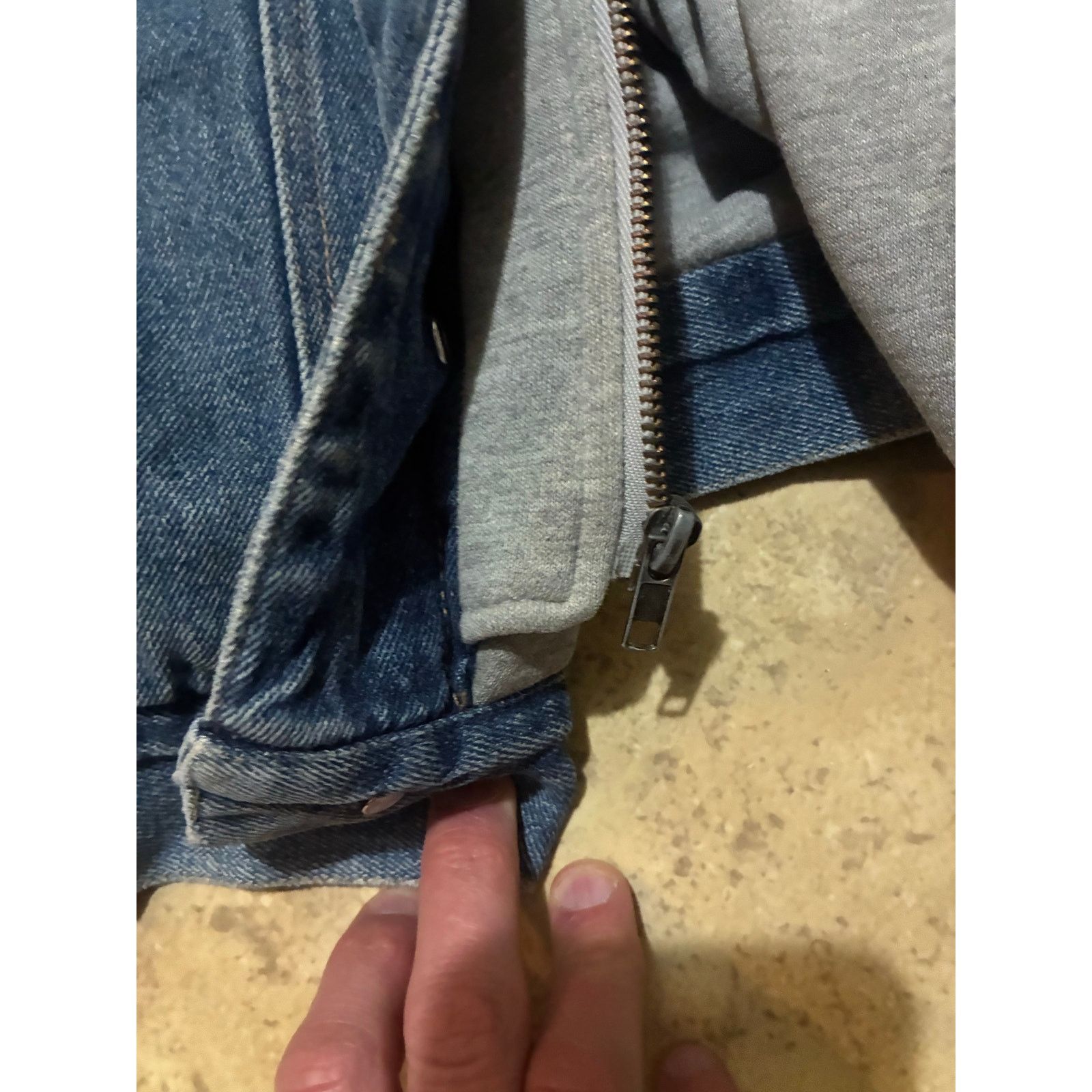Other Vintage Insulated Denim Hooded Jacket Ash Creek Trading 2X Size US XXL / EU 58 / 5 - 2 Thumbnail