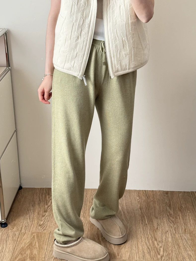 Loro Piana LORO PIANA Knitted trousers for women, 100% cashmere Size 27" / US 4 / IT 40 - 6 Thumbnail