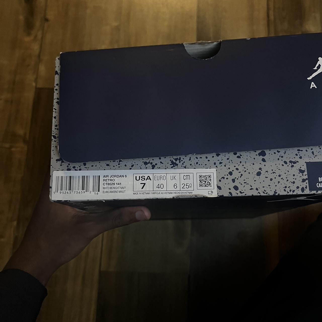 Jordan Brand Jordan 6 Midnight Navy Size US 7 / EU 40 - 6 Thumbnail