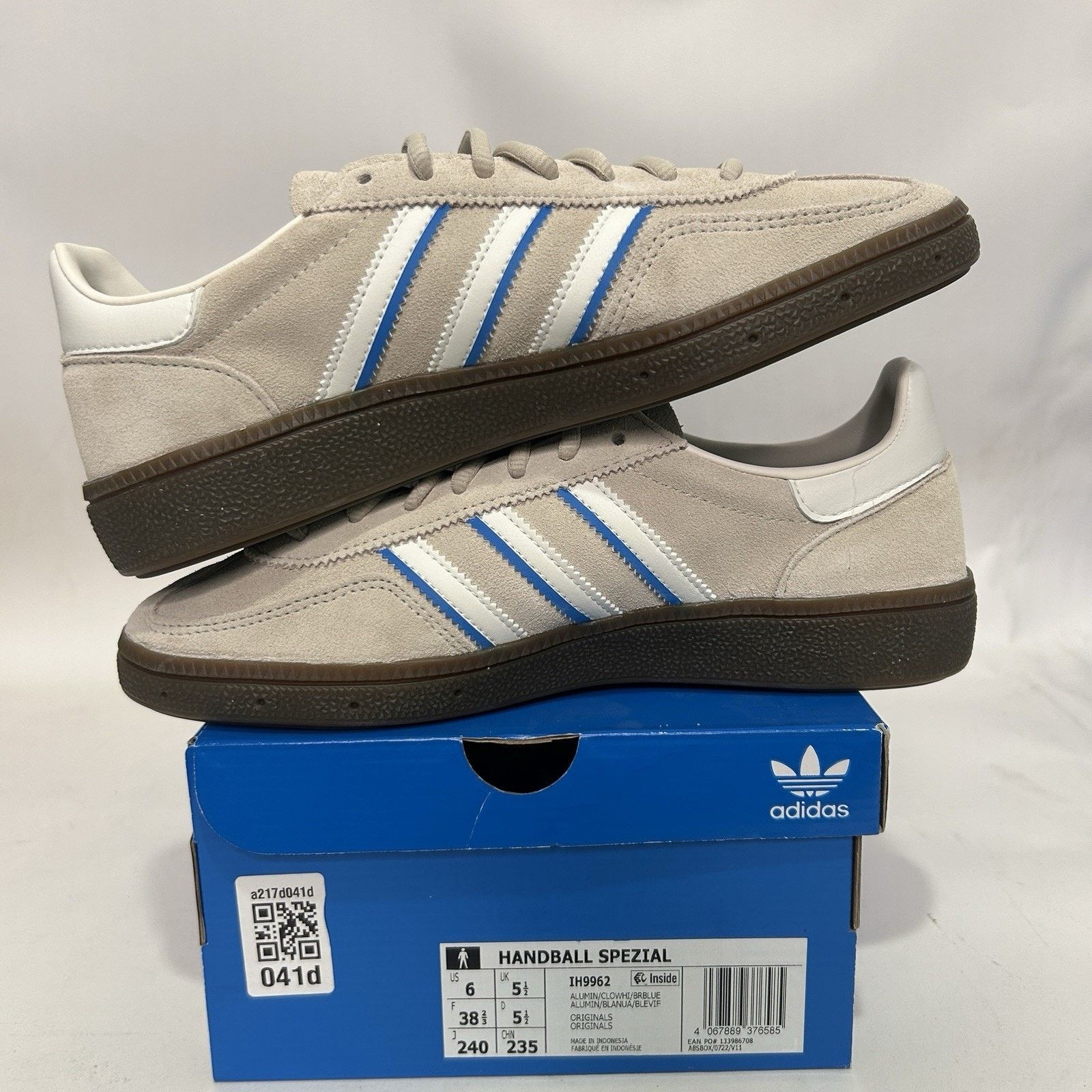 Adidas Adidas Handball Spezial “Aluminum Bright Blue” Size US 7 / IT 37 - 3 Thumbnail