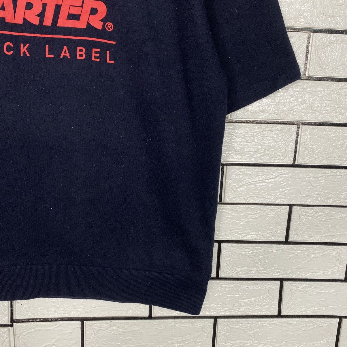 Japanese Brand 📌Short Sleeve Sweatshirt Starter Black Label Big Logo Size US XL / EU 56 / 4 - 6 Thumbnail
