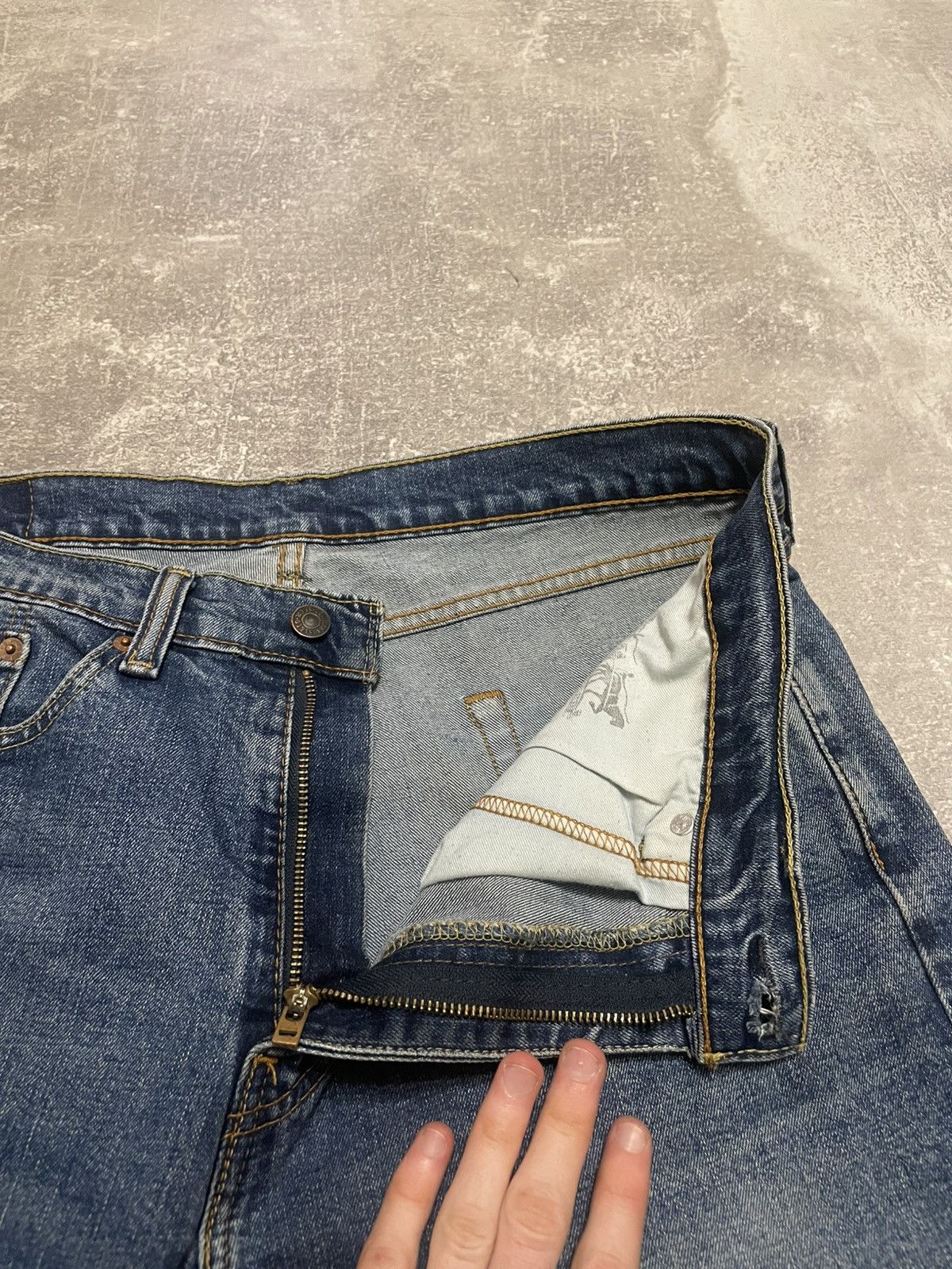 Levi's Vintage Levis 505 Blue Denim Jeans 34 Size Size US 34 / EU 50 - 18 Thumbnail