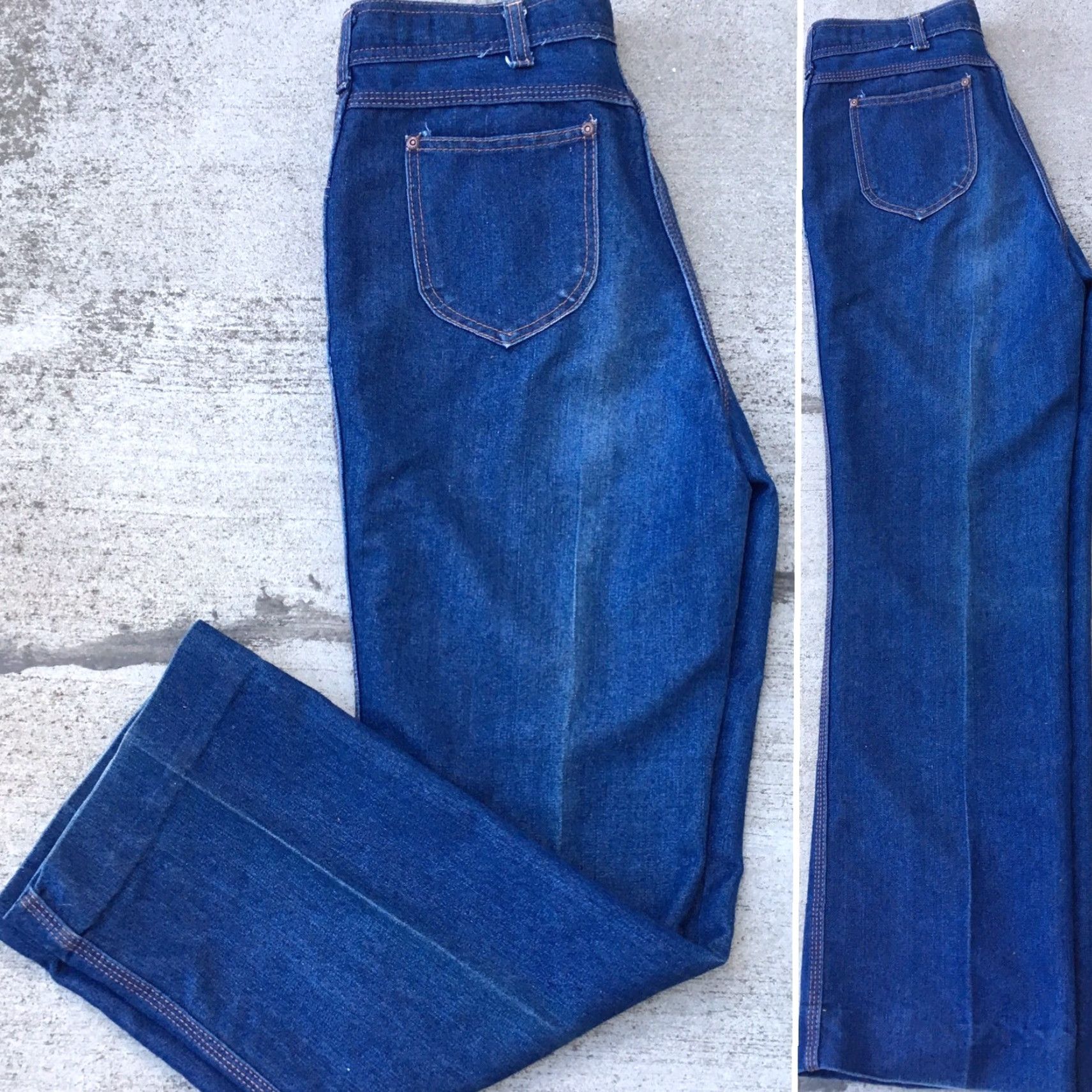 Vintage VINTAGE Bay Britches Jeans High Waist 15/16 30" Waist 1980s Denim Blue Womens / Mens Size 36" / US 14 / IT 50 - 4 Thumbnail