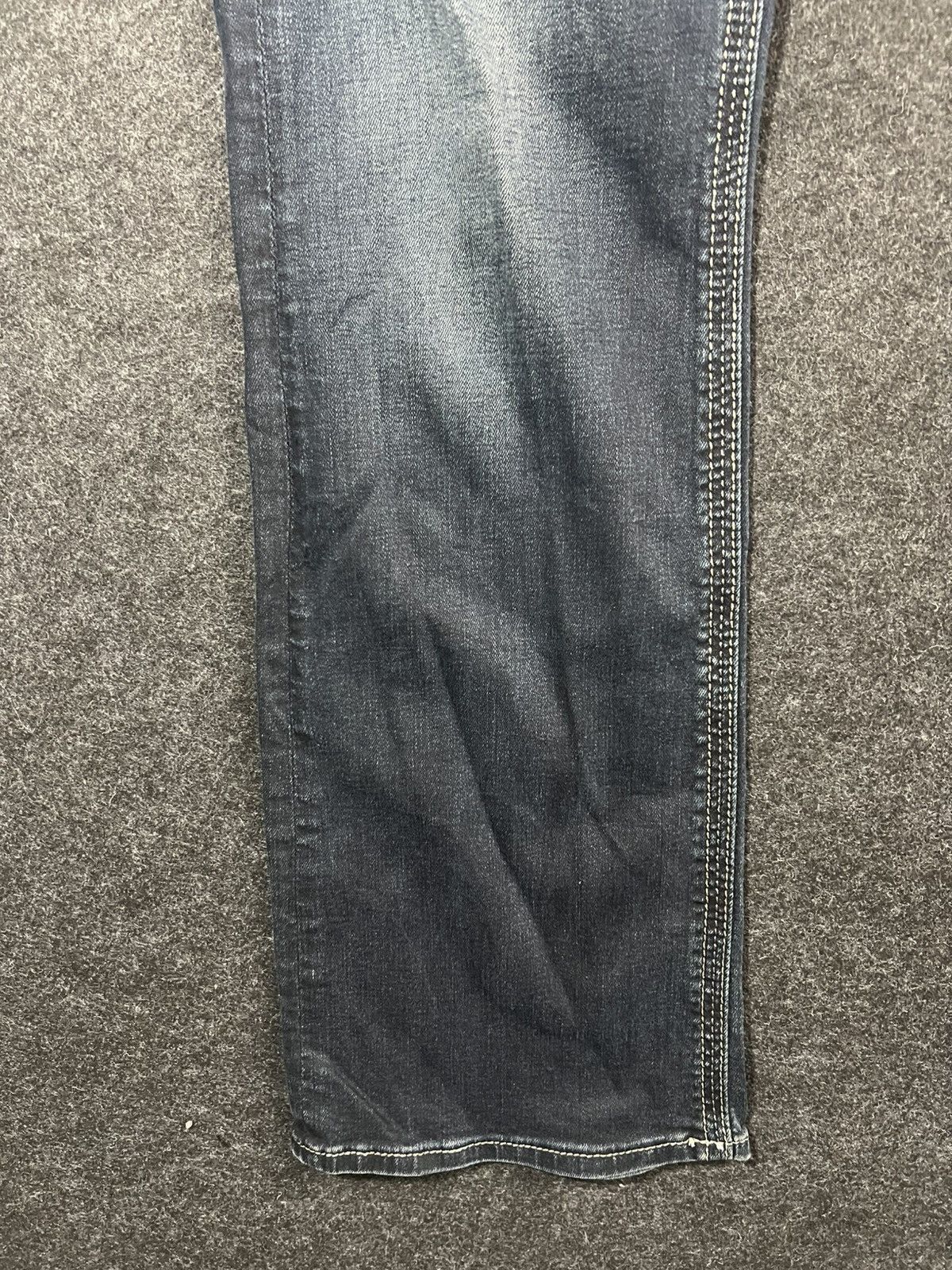 If Six Was Nine Rock Revival Flare Jeans Honeycomb RARE Size US 34 / EU 50 - 6 Thumbnail