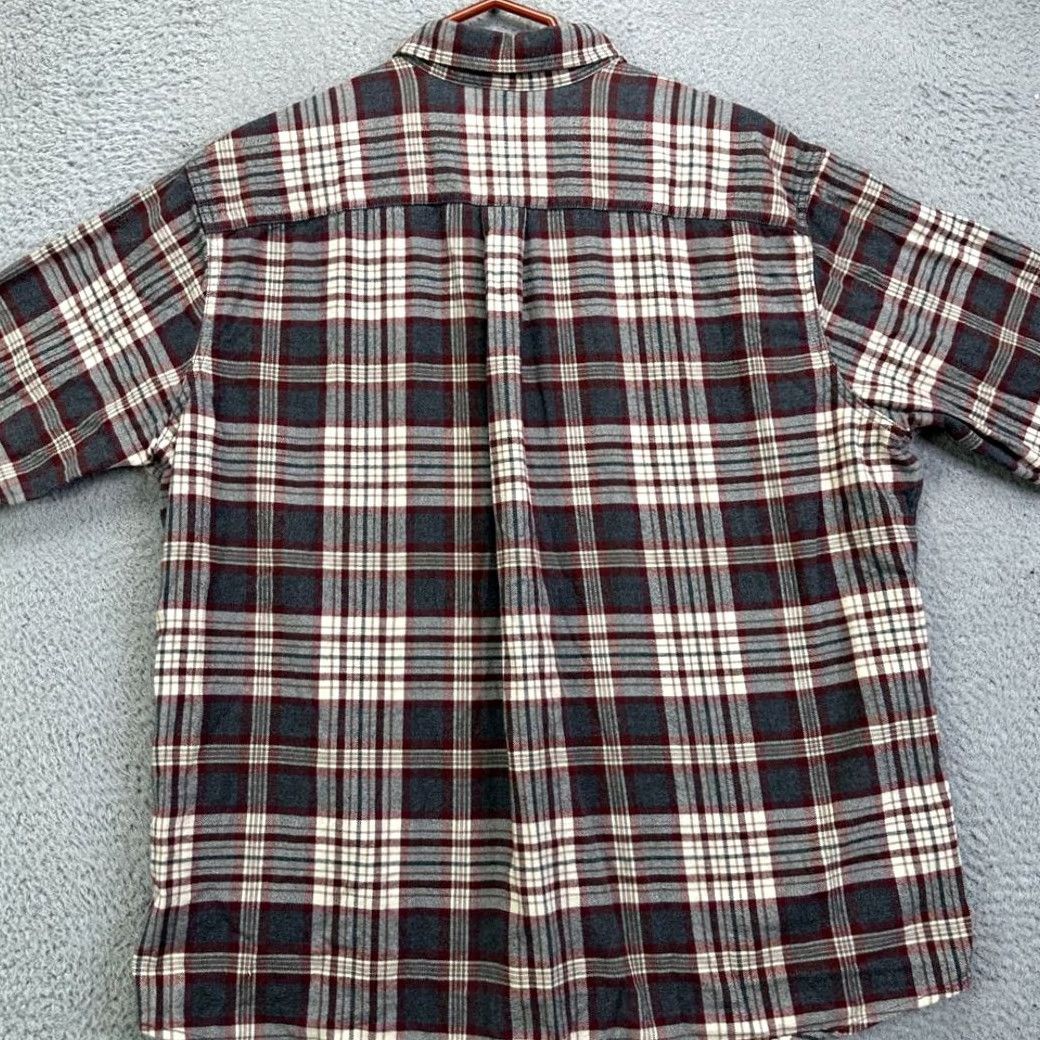 Eddie Bauer VINTAGE Eddie Bauer Button Down Shirt Men XL Black Plaid Classic Long Sleeve Pocket Size US XL / EU 56 / 4 - 3 Thumbnail