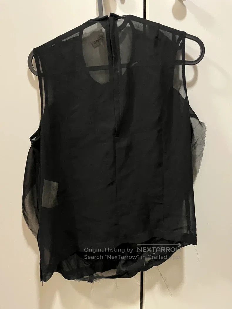 Comme des Garcons Comme Des Garcons Main Line Yarn Woven Rose立体 Back Vest Ja Size S / US 4 / IT 40 - 2 Thumbnail