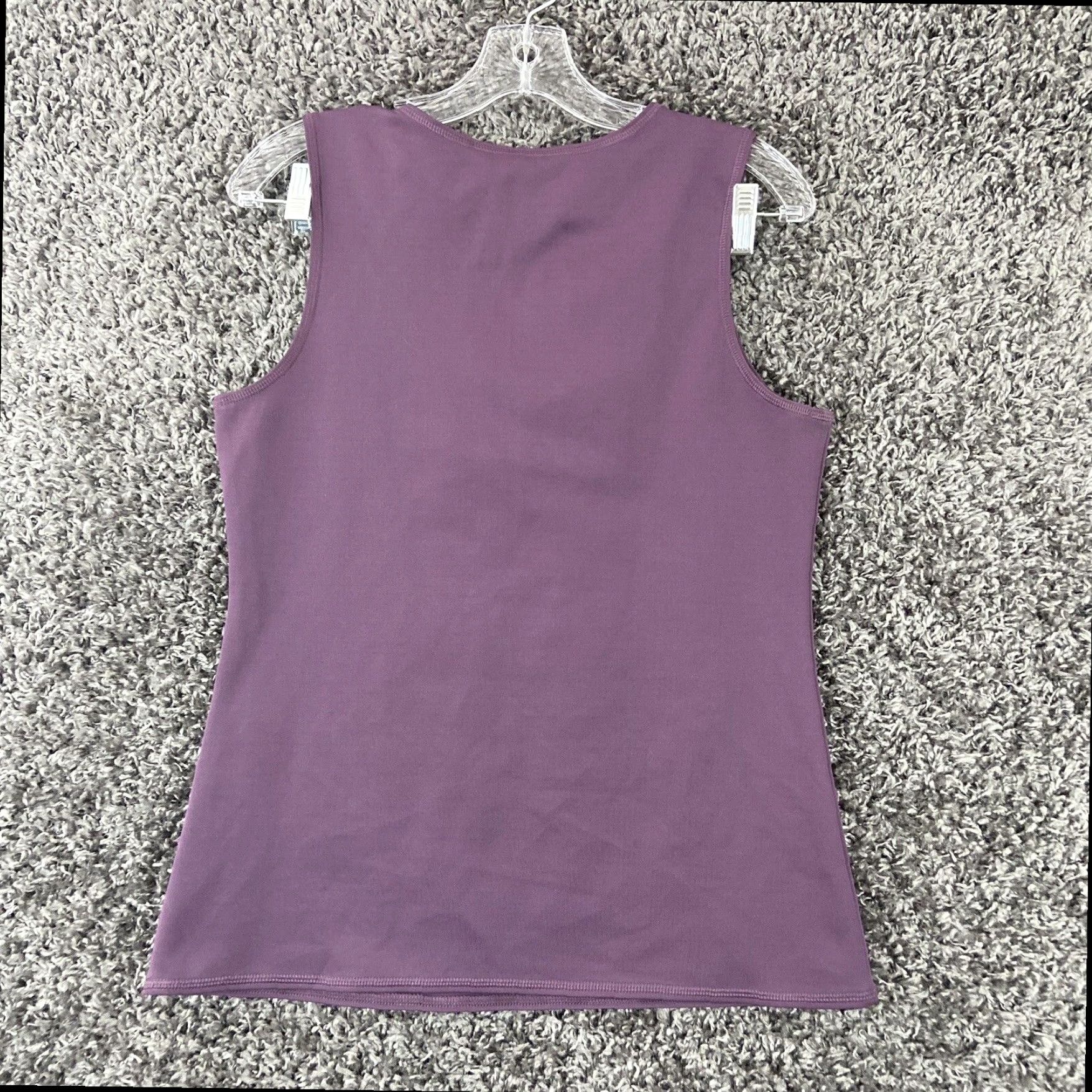 Vintage Aspire Women's Athletic Tank Top Yoga Activewear Purple Spandex Large Size ONE SIZE - 8 Thumbnail