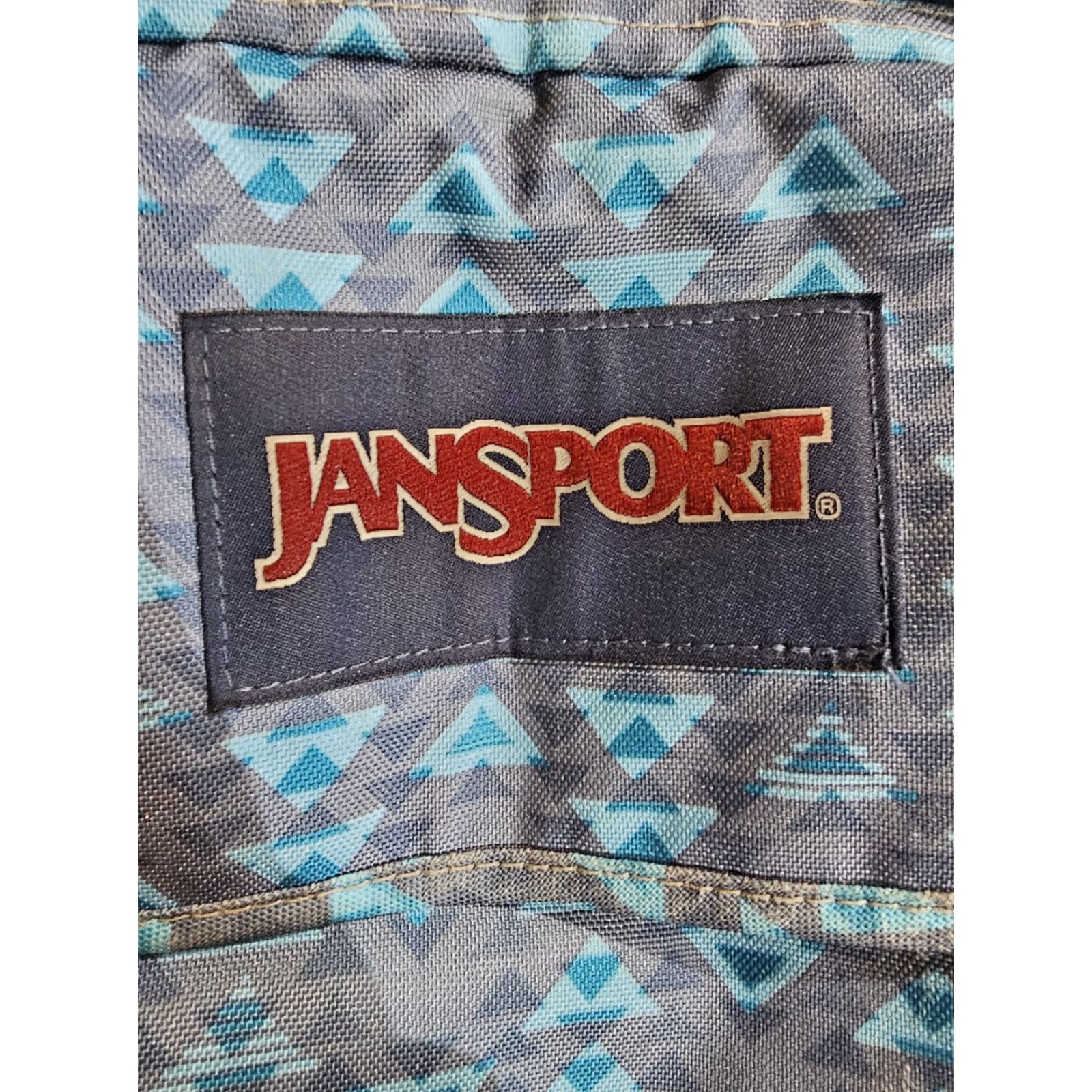 Jansport JanSport Classic Digital Student Backpack Crazy Geometric Design 6 Pocket Size ONE SIZE - 4 Thumbnail