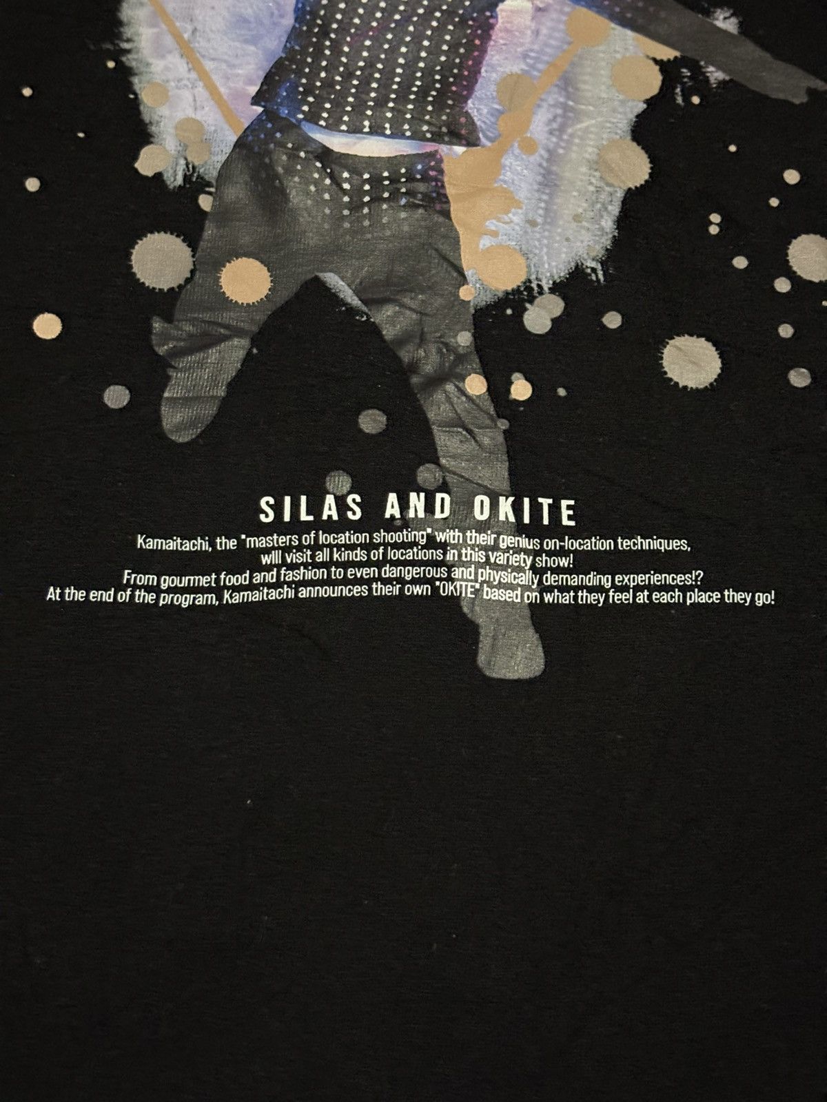 Designer × Japanese Brand × Silas Japanese Brand SILAS And OKITE Big Print T-Shirt Size US L / EU 52-54 / 3 - 4 Thumbnail