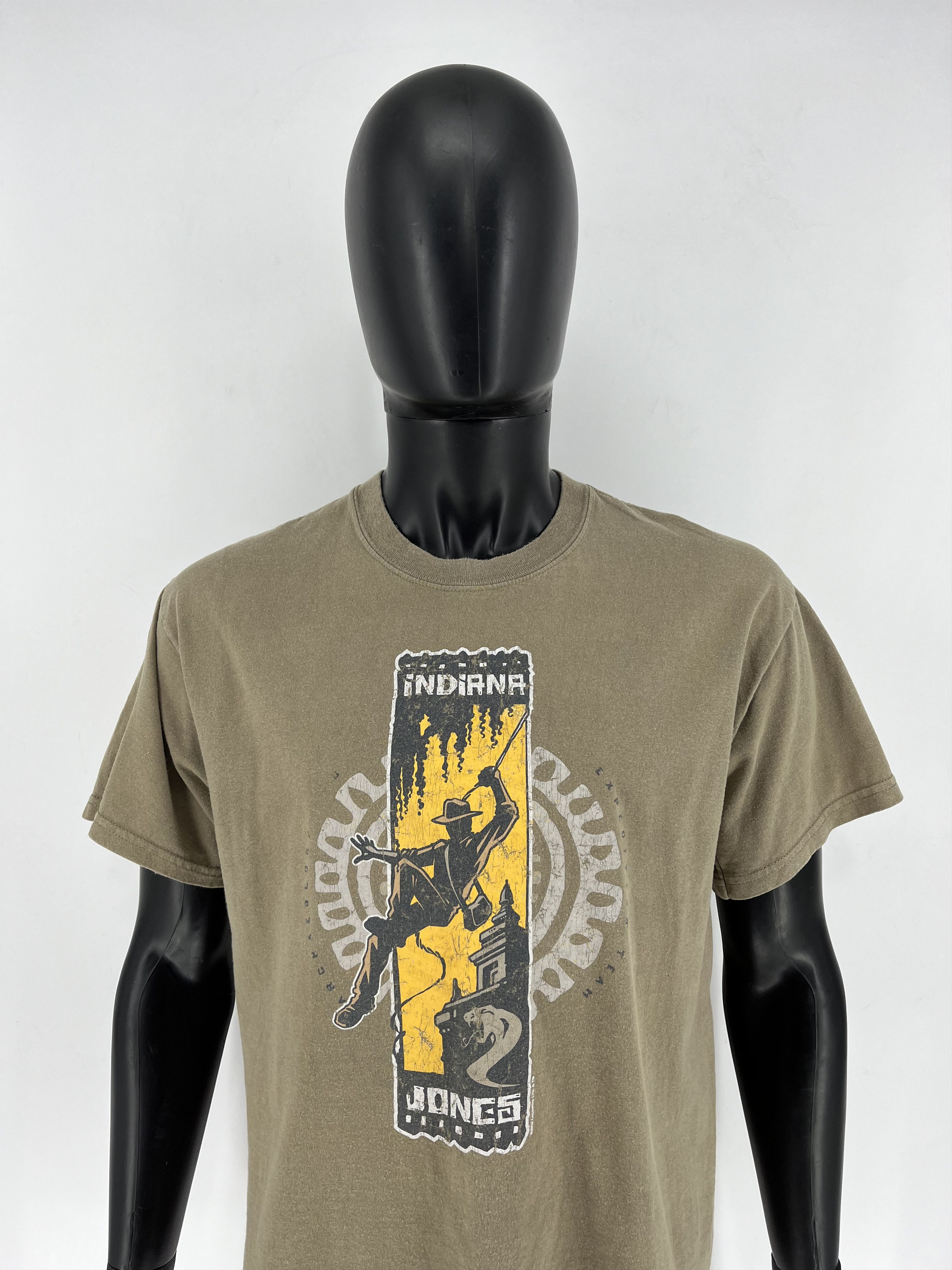 Vintage T-shirt Vintage Y2K 2002 Indiana Jones Size US XL / EU 56 / 4 - 1 Thumbnail