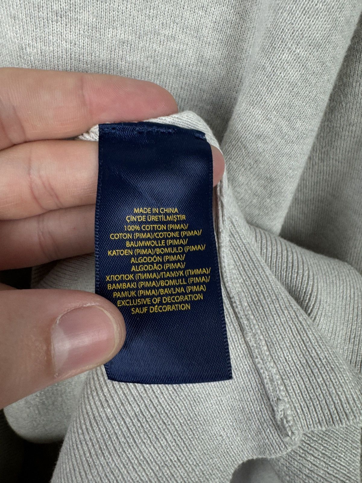 Polo Ralph Lauren Men’s Polo Ralph Lauren Pullover Size Large Size US L / EU 52-54 / 3 - 9 Thumbnail