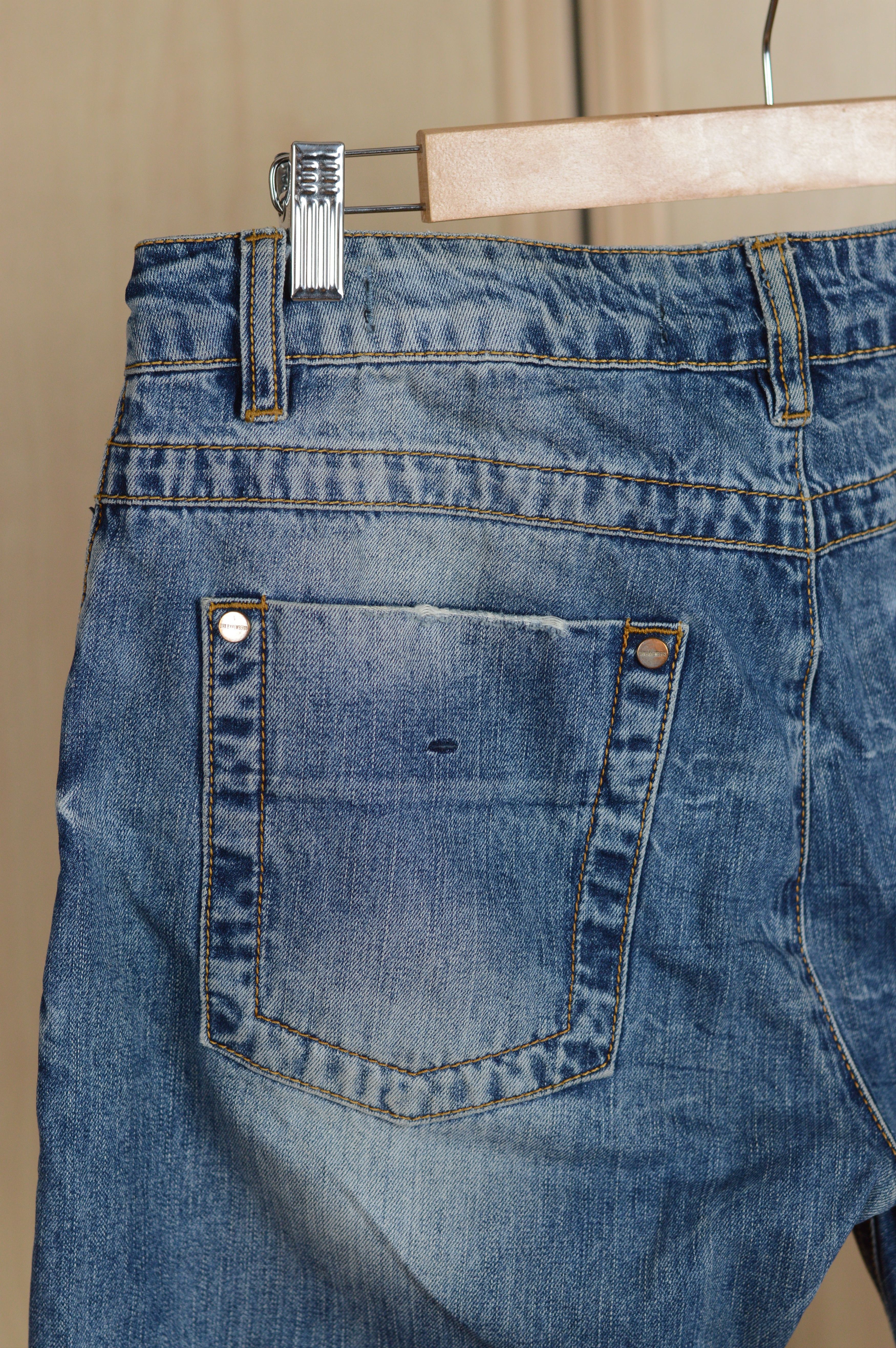 Dirk Bikkembergs Dirk Bikkembergs Distressed Denim Jeans Pants Size US 29 - 5 Thumbnail
