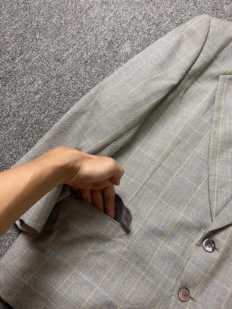 Japanese Brand Nina Ricci Monsieur Single Breasted Blazer (182) Size US S / EU 44-46 / 1 - 7 Thumbnail