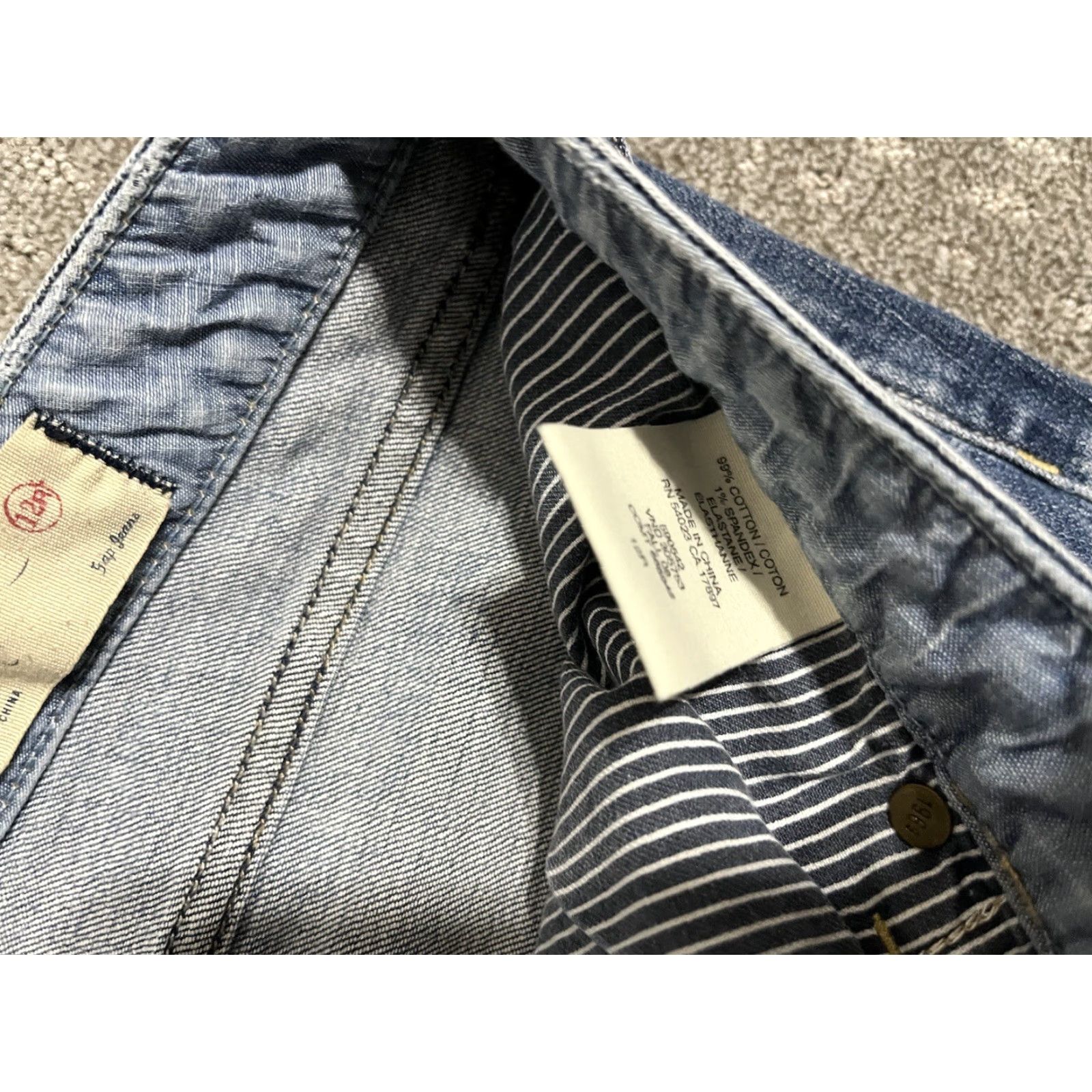 Gap VINTAGE GAP LIMITED EDITION SKINNY WOMENS JEANS sz 12 Regular Blue Denim 90s Size 34" / US 12 / IT 48 - 6 Thumbnail