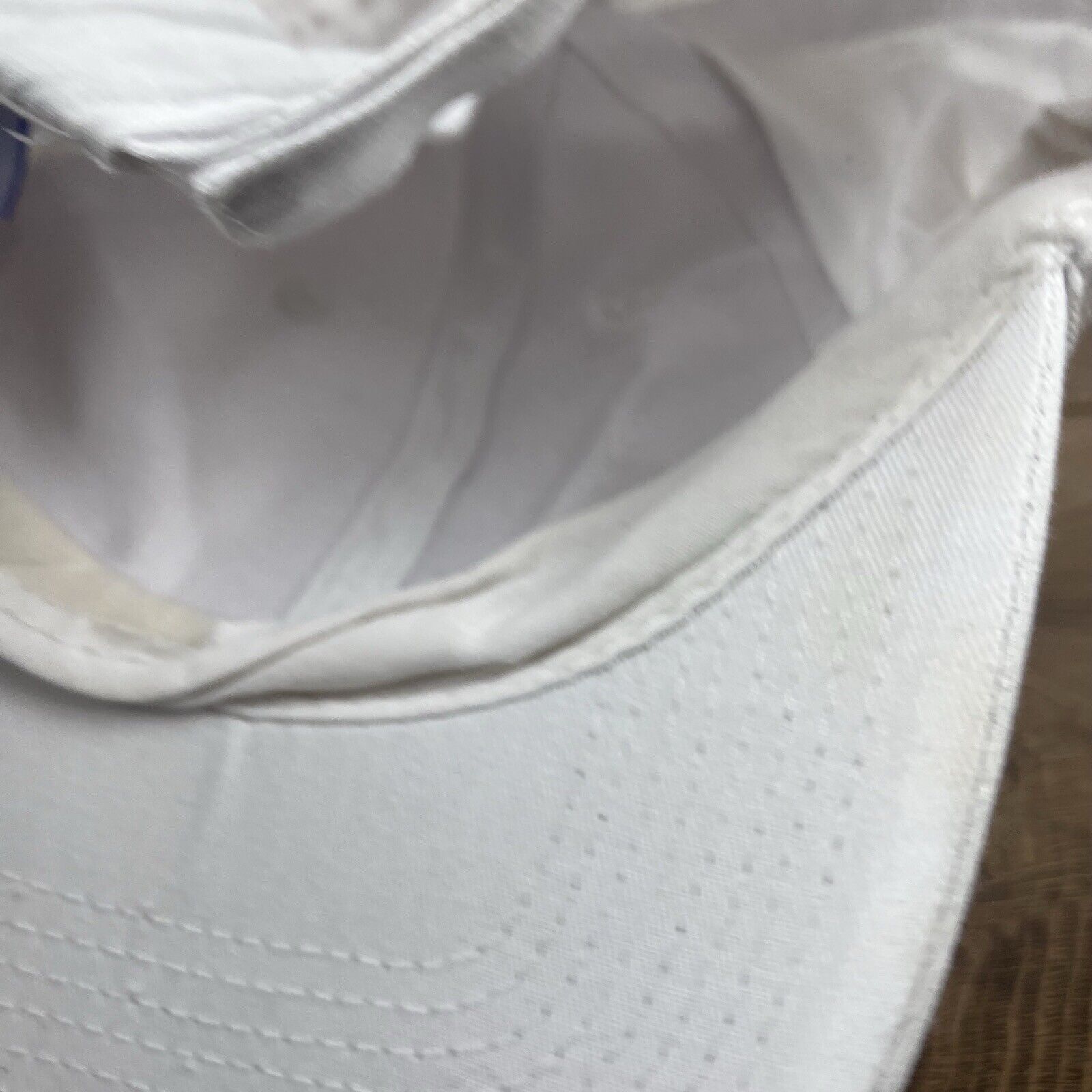 Other Plain White Baseball Hat Cap Adjustable Hat White Hat Adjust Size ONE SIZE - 13 Thumbnail