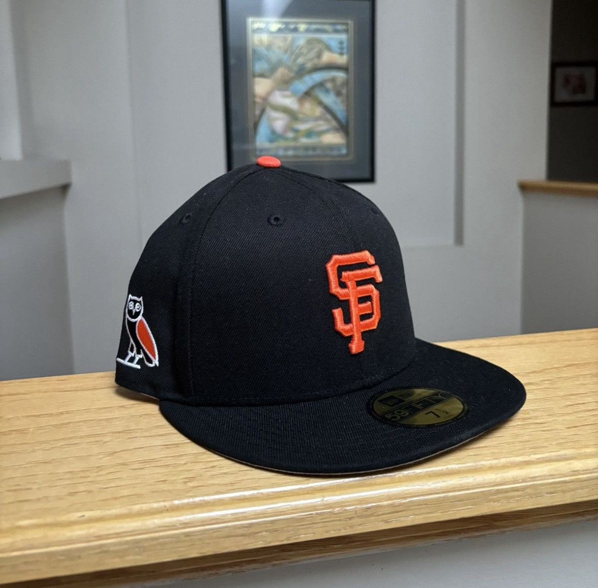MLB × New Era × October's Very Own 7 1/2 - OVO x New Era x MLB SF Giants Fitted Hat Size ONE SIZE - 1 Thumbnail