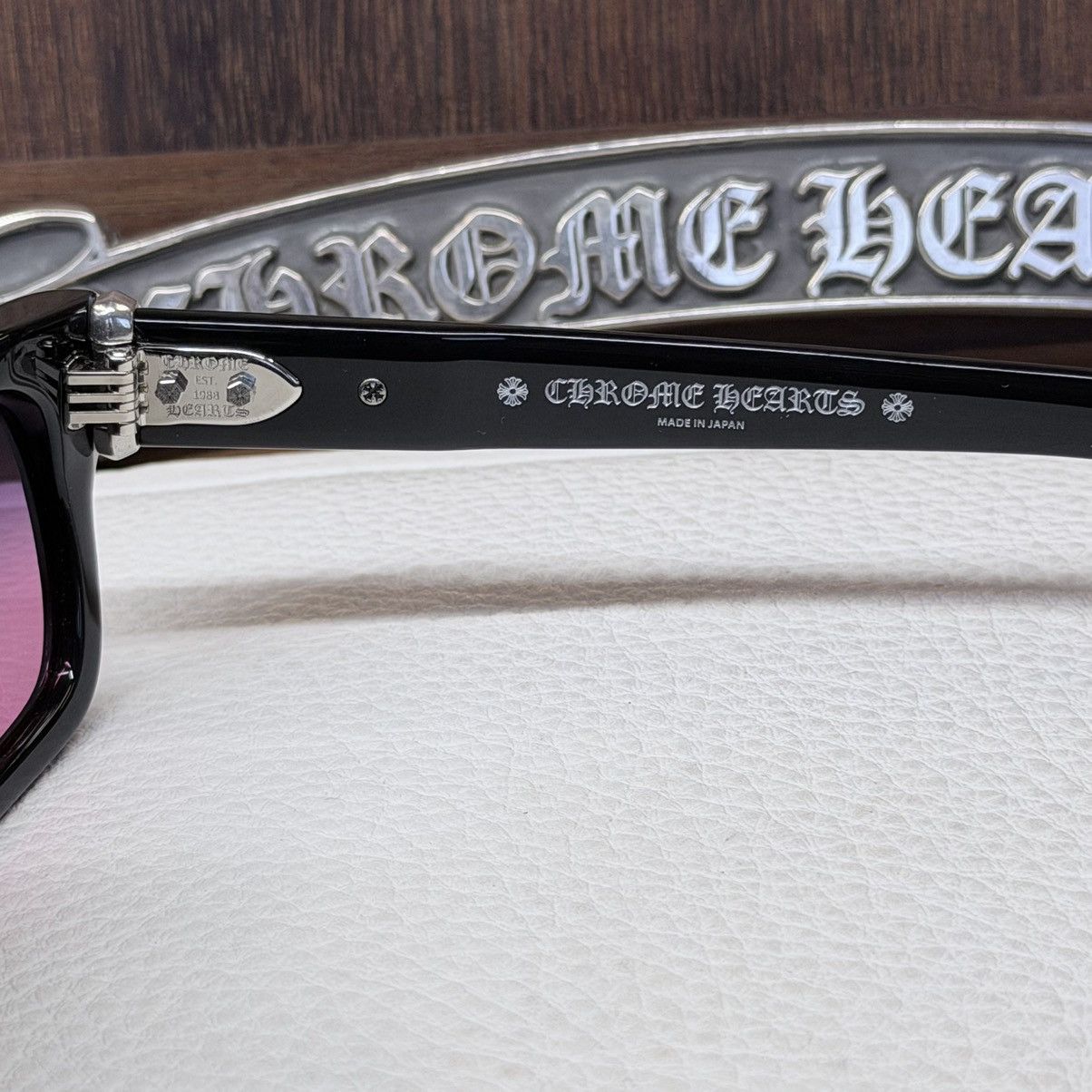 Chrome Hearts Chrome Hearts Misscellanus 1/1 Sunglasses Size ONE SIZE - 8 Thumbnail