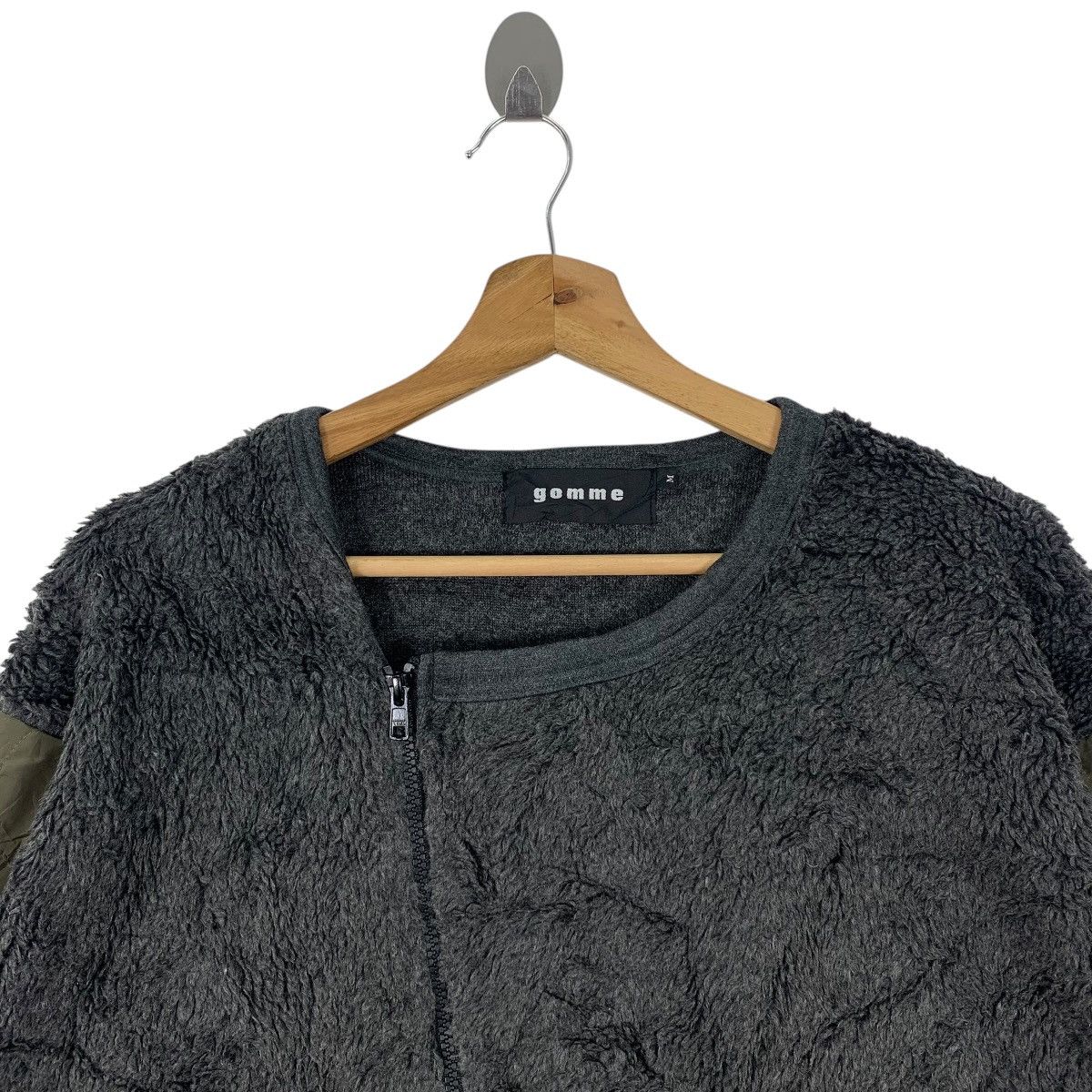 Japanese Brand × gomme GOMME HOMME Japanese Brand Designer Fleece Sweater Jacket Size US M / EU 48-50 / 2 - 3 Thumbnail